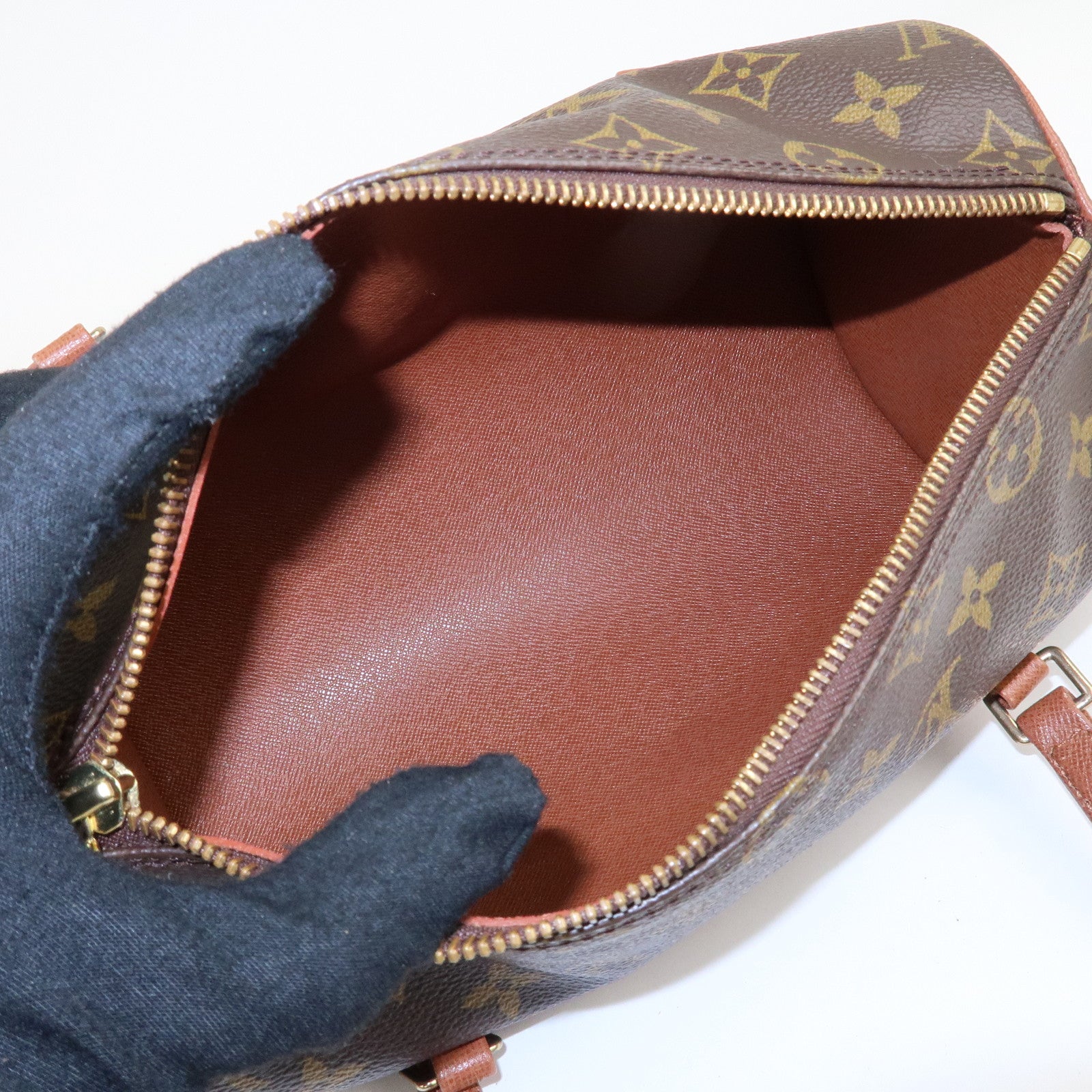 Louis Vuitton Monogram Papillon 26 Hand Bag Old Style M51366 Used