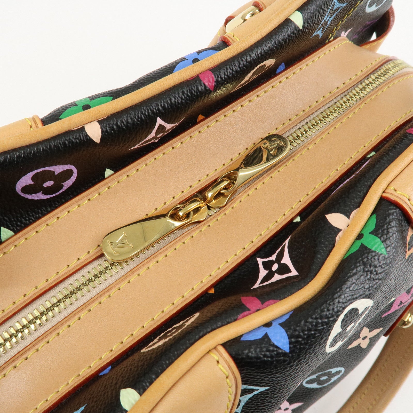 Louis Vuitton Monogram Multi Color Claudia Hand Bag M40194 Used