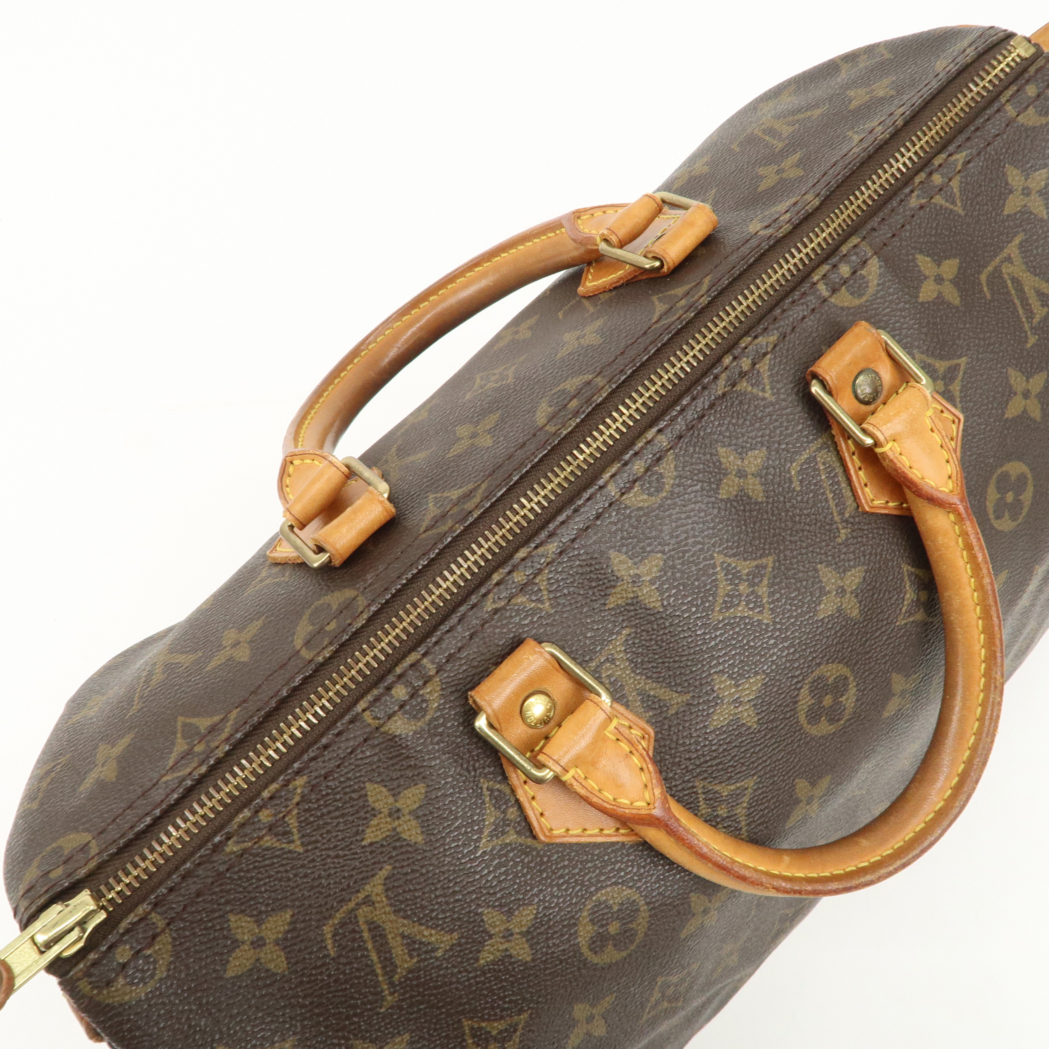 Louis Vuitton Monogram Speedy 35 Hand Bag Boston Bag M41524