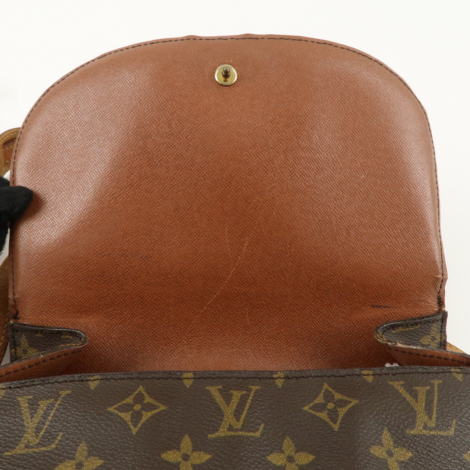 Louis Vuitton Monogram Saint Cloud GM Shoulder Bag Brown M51242