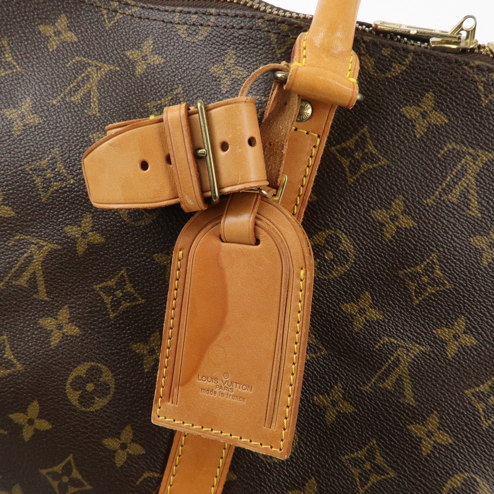 Louis Vuitton Monogram Keep All Bandouliere 55 Boston Bag M41414