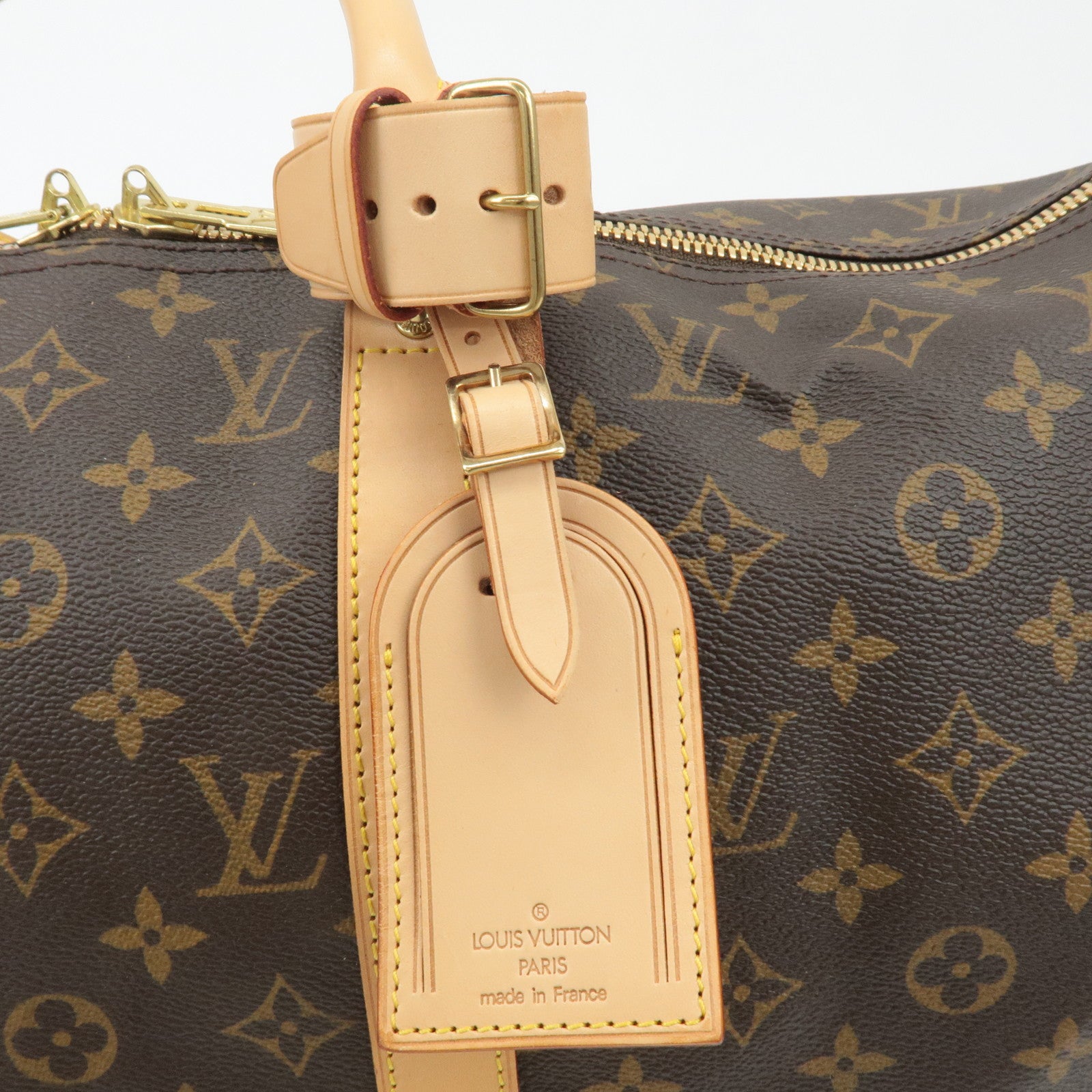 Louis Vuitton Monogram Keep All Bandouliere 50 Boston Bag M41416 Used