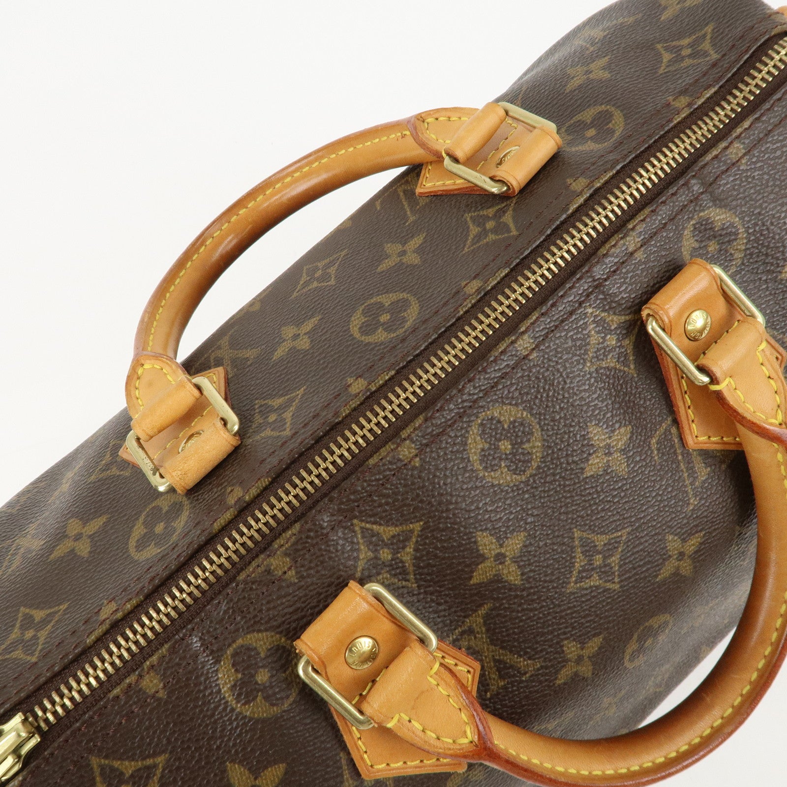 Louis Vuitton Monogram Speedy 30 Hand Bag Boston Bag M41526 Used