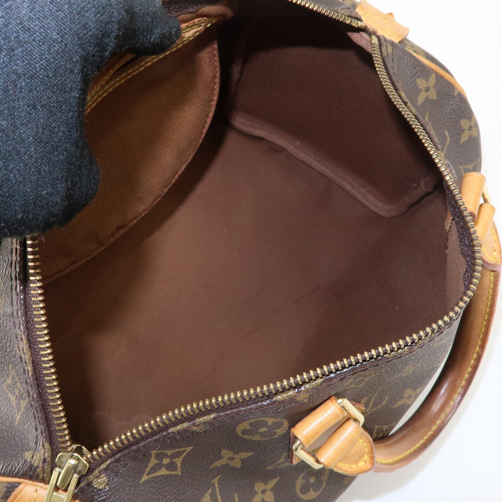 Louis Vuitton Monogram Speedy 30 Hand Bag Boston Bag M41108