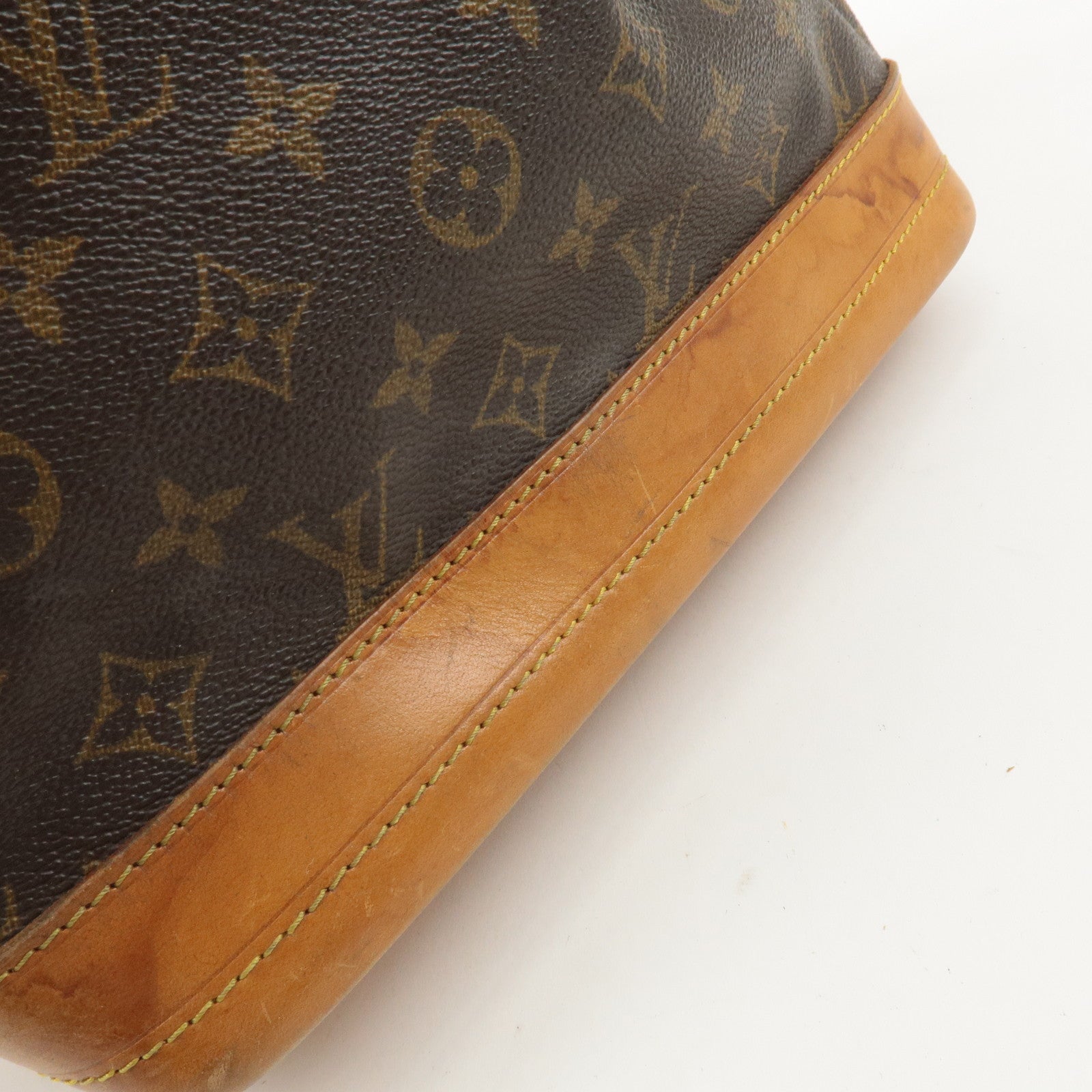 Louis Vuitton Monogram Noe Shoulder Bag Hand Bag Brown M42224