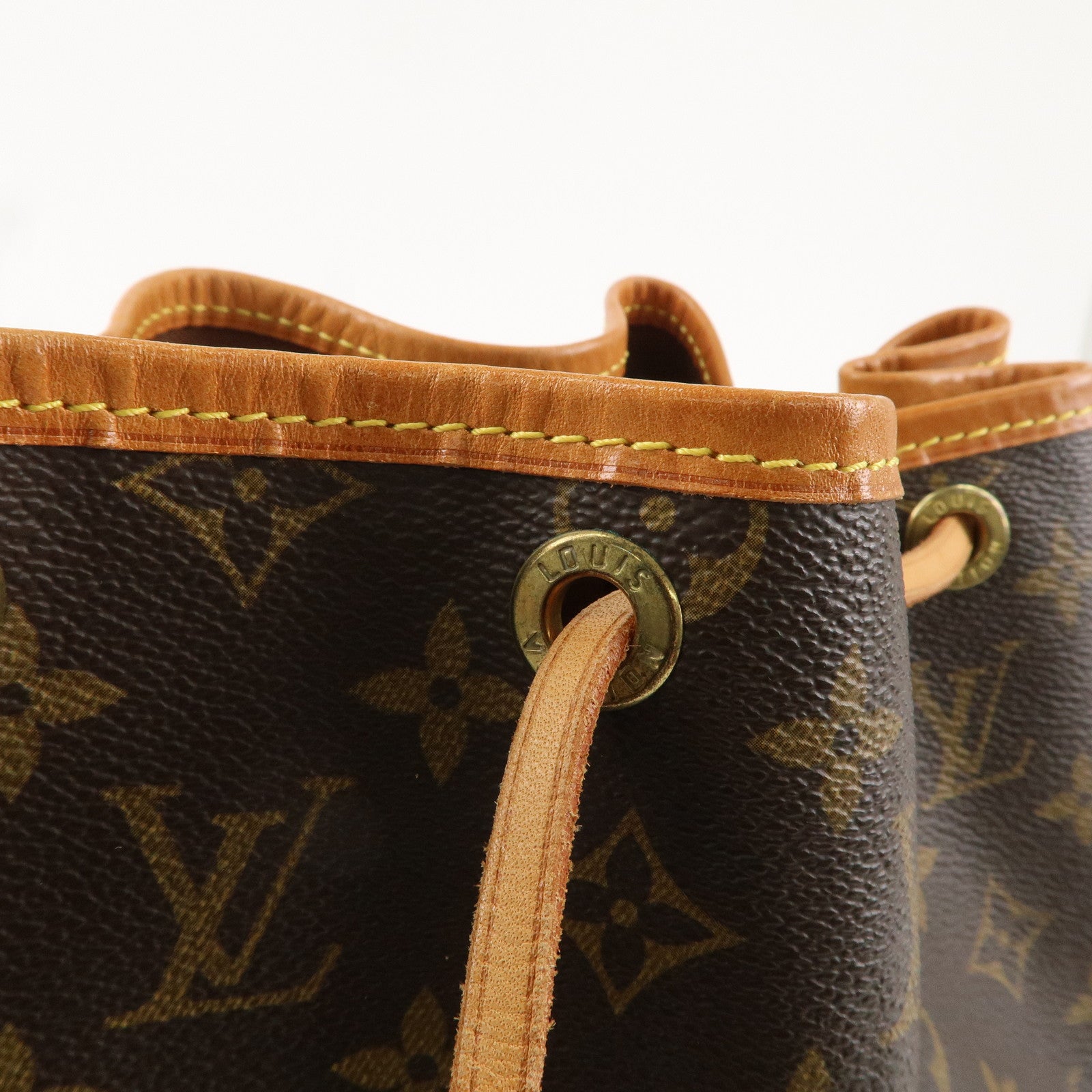 Louis Vuitton Monogram Noe Shoulder Bag Hand Bag Brown M42224