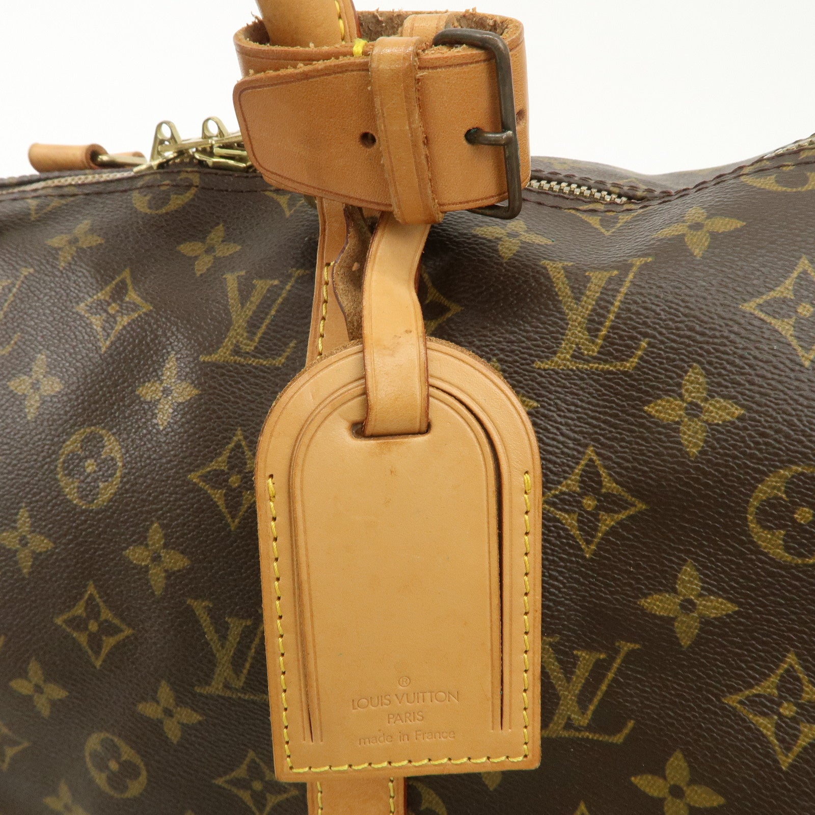 Louis Vuitton Monogram Keep All Bandouliere 50 Boston Bag M41416 Used