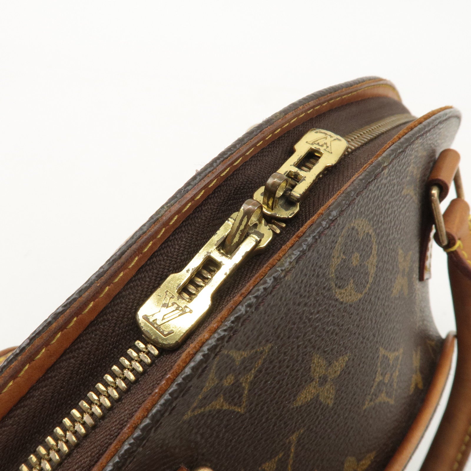 Louis Vuitton Monogram Ellipse MM Hand Bag Brown M51126