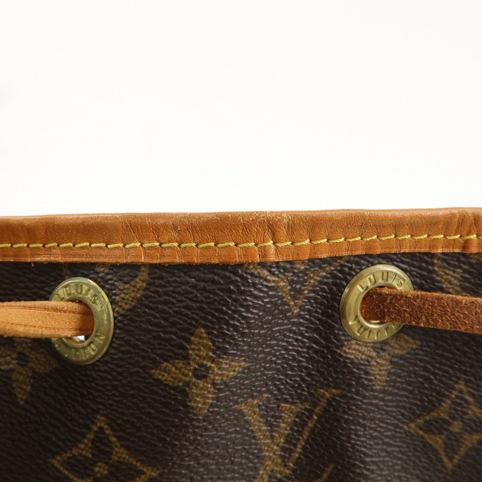 Louis Vuitton Monogram Noe Shoulder Bag Hand Bag Brown M42224