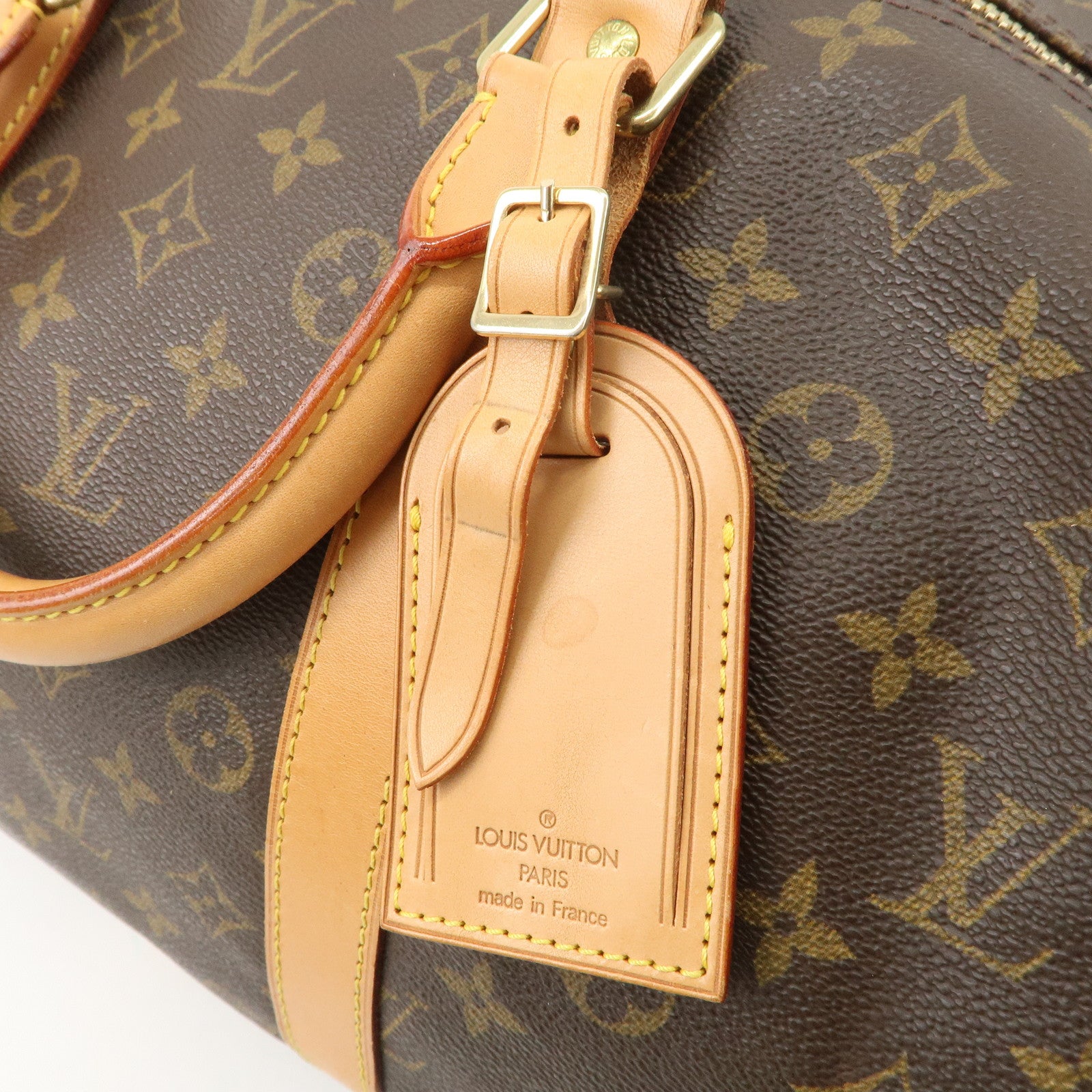 Louis Vuitton Monogram Keep All Bandouliere 55 Boston Bag M41414 Used