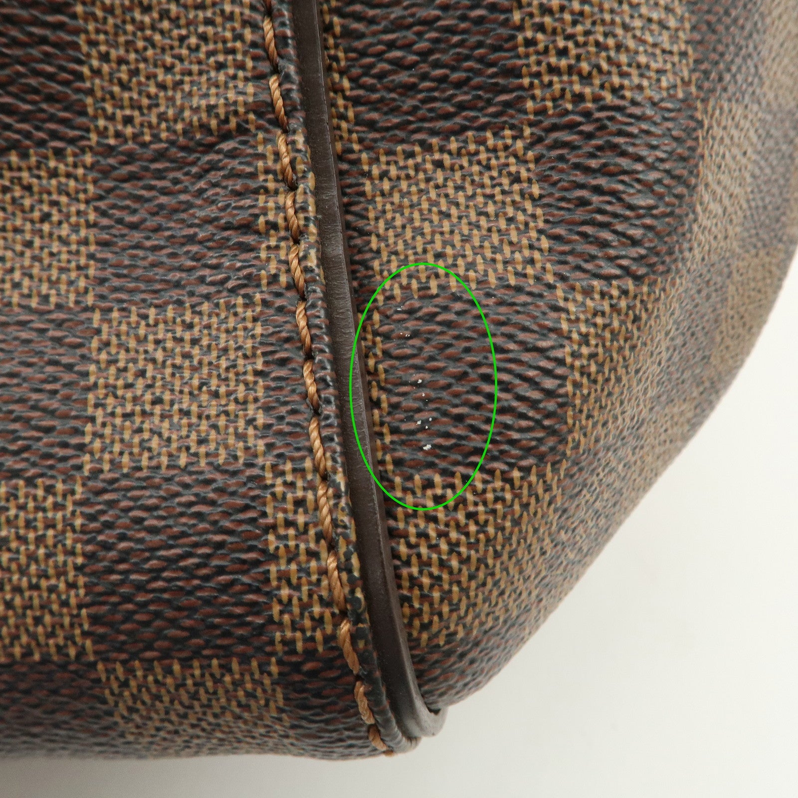 Louis Vuitton Damier Marylebone PM Shoulder Bag Ebene N41215 Used