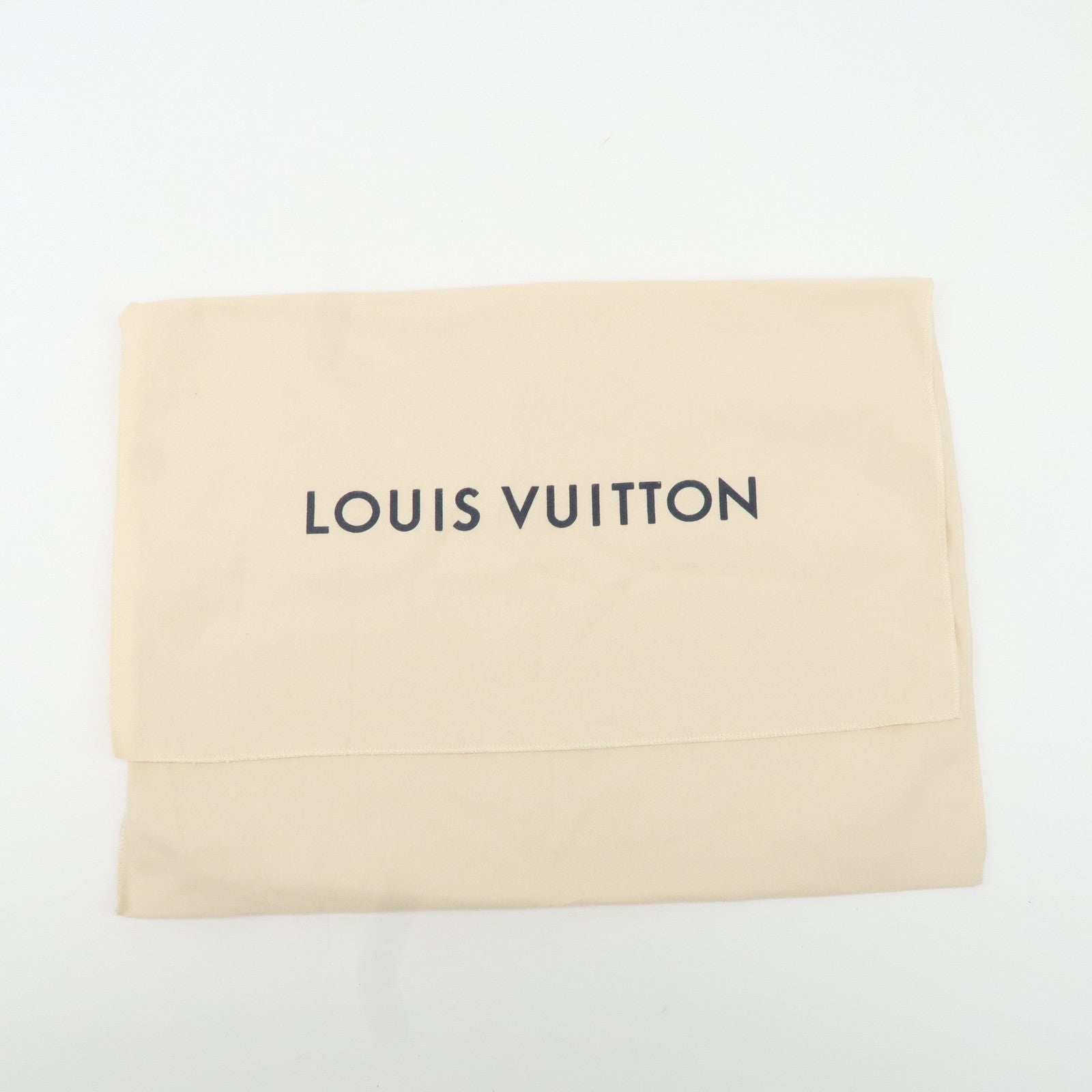 Louis Vuitton Set Of 10 Dust Bag Flap Style Beige Used