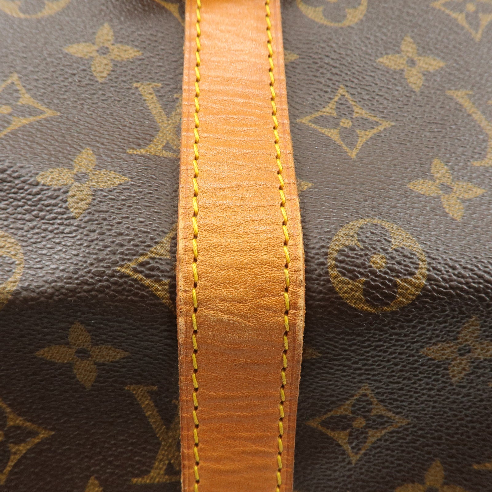 Louis Vuitton Monogram Keep All 55 Boston Bag Brown M41424