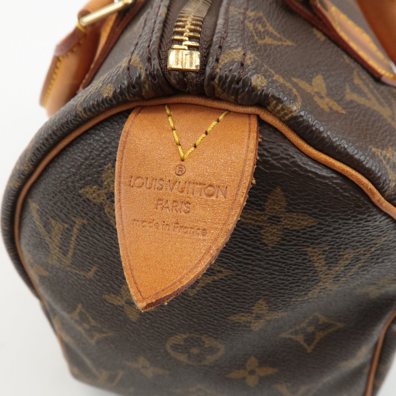 Louis Vuitton Monogram Speedy 25 Hand Bag Boston Bag M41528