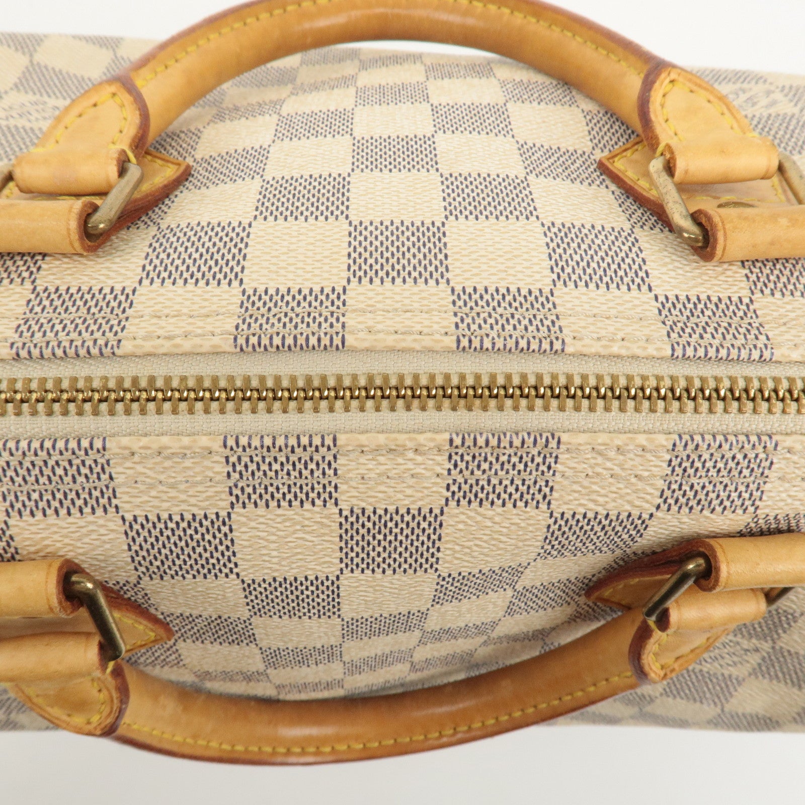 Louis Vuitton Damier Azur Speedy 30 Hand Bag Boston Bag N41533