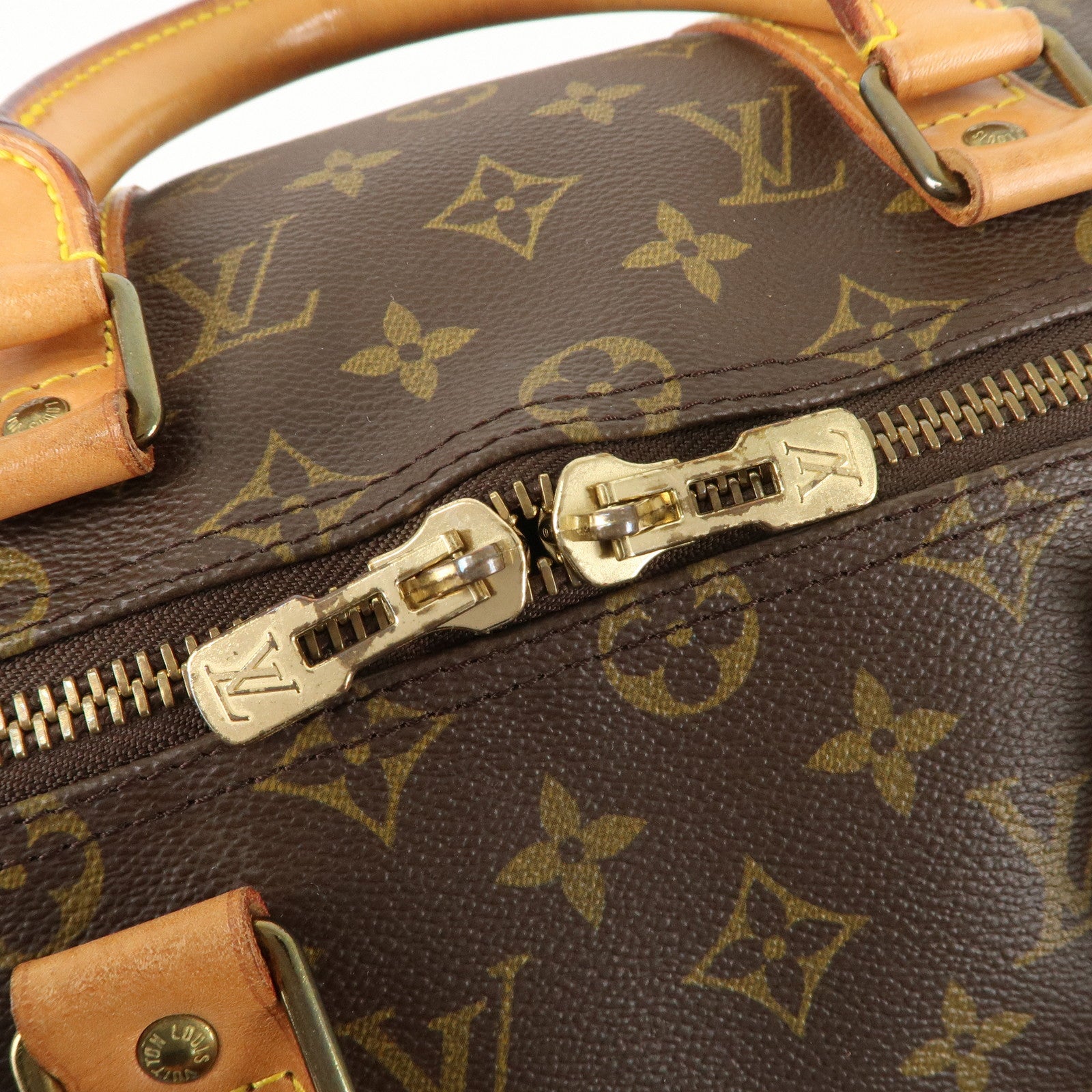 Louis Vuitton Monogram Keep All Bandoulier 50 Boston Bag M41416