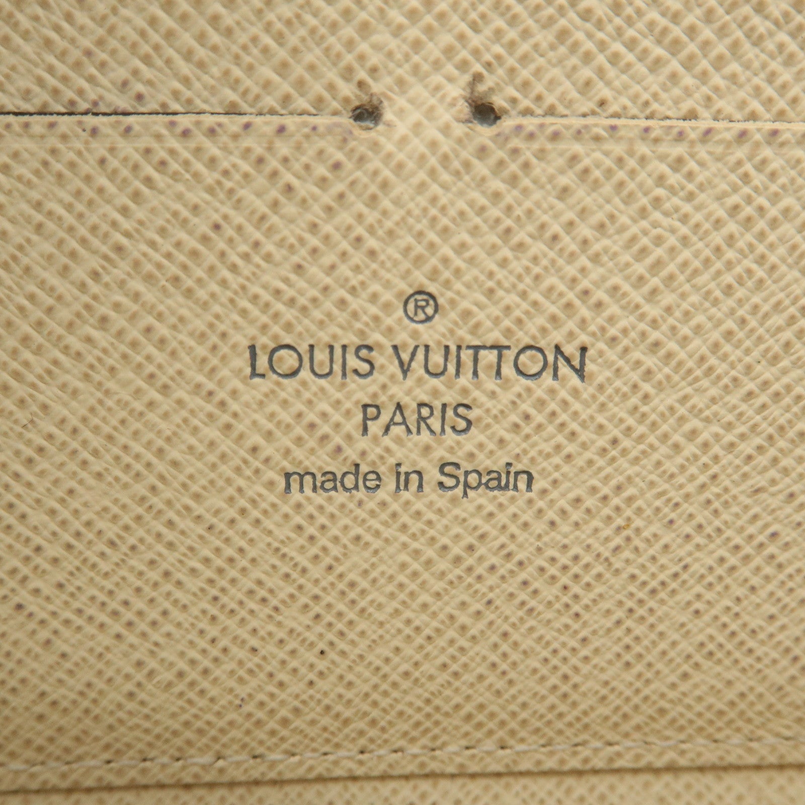 Louis Vuitton Damier Azur Zippy Wallet Long Wallet N60019