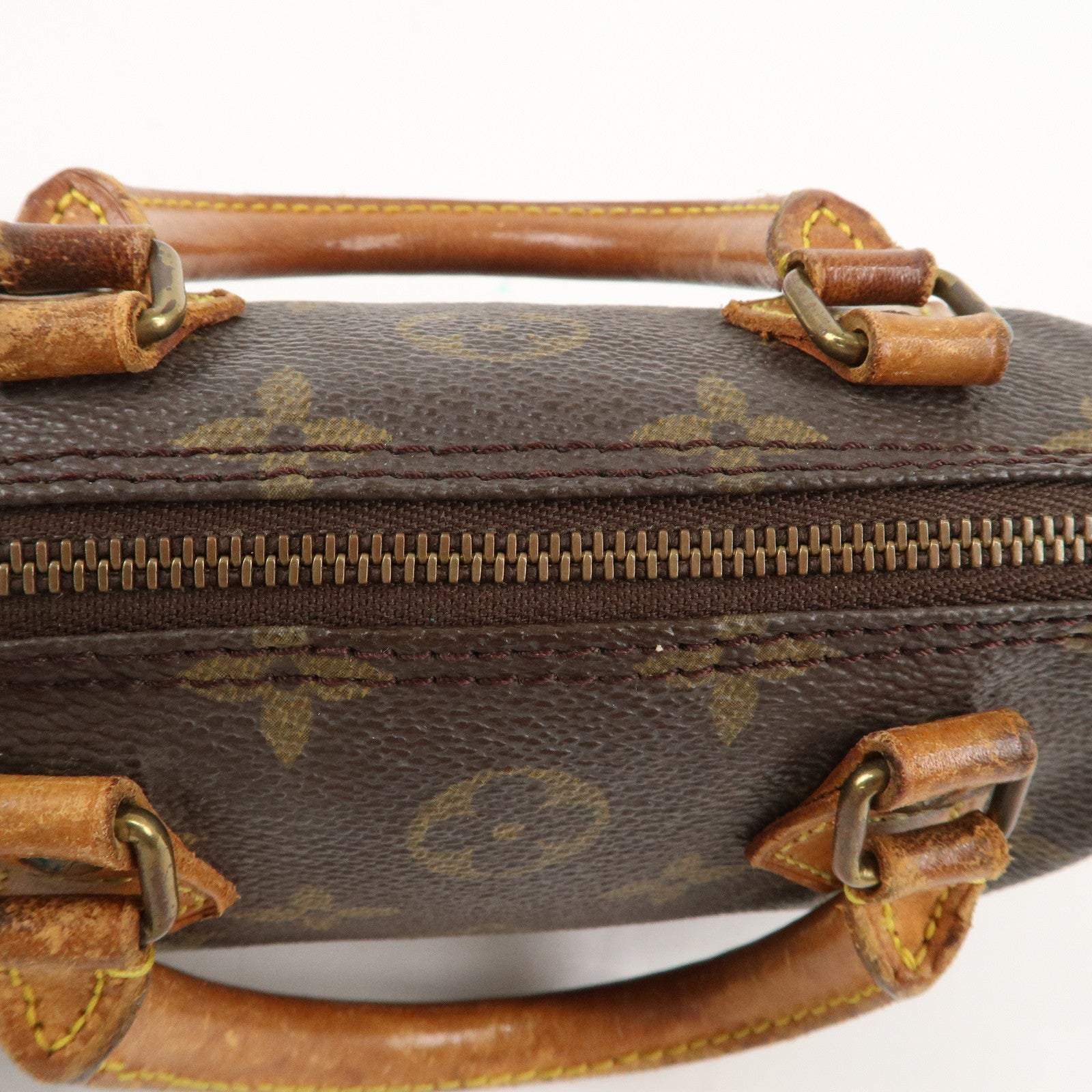 Louis Vuitton Monogram Mini Speedy Brown M41534