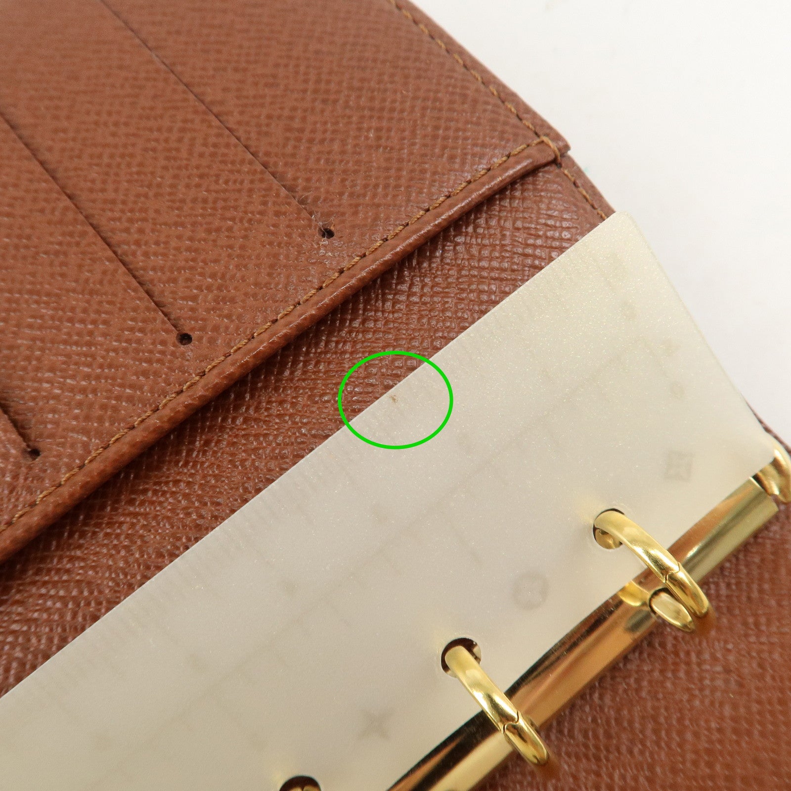 Louis Vuitton Monogram Agenda PM Planner Cover R20005 Used