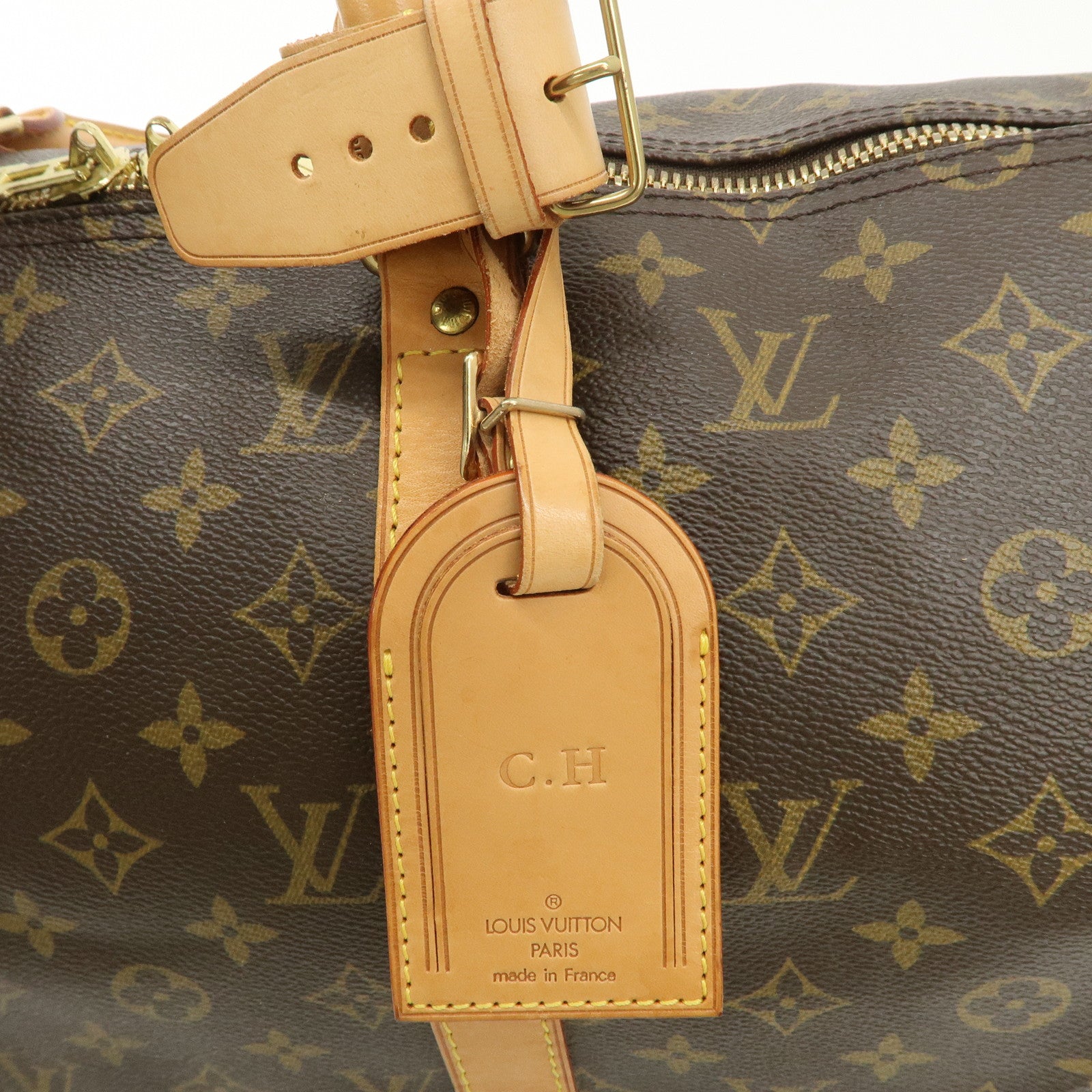 Louis Vuitton Monogram Keep All 50 Bag Boston Bag M41426 Used