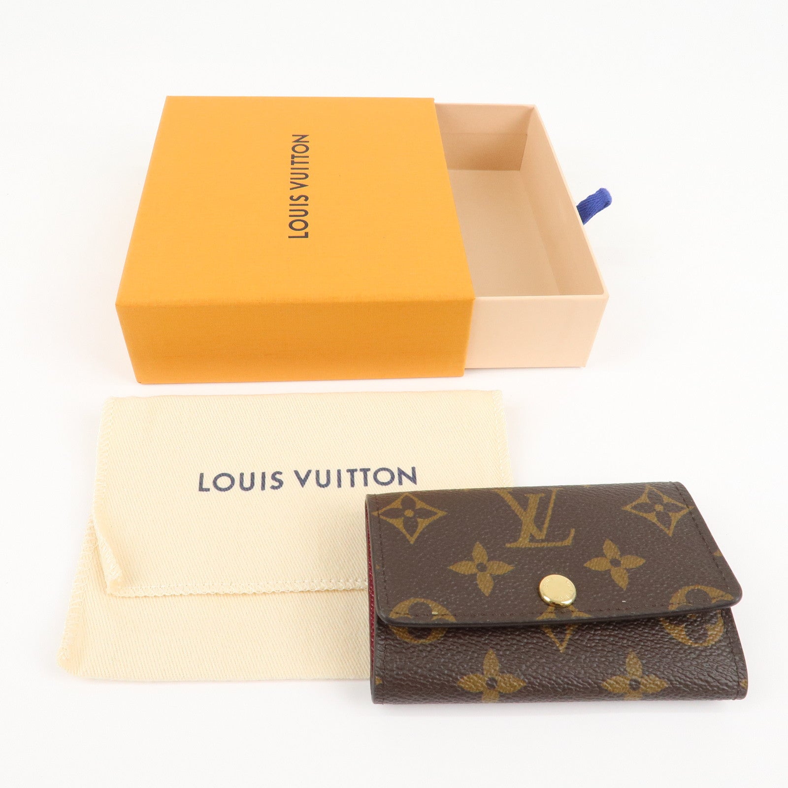 Louis Vuitton Monogram Multicles 6 Key Case Fuchsia M62630 Used