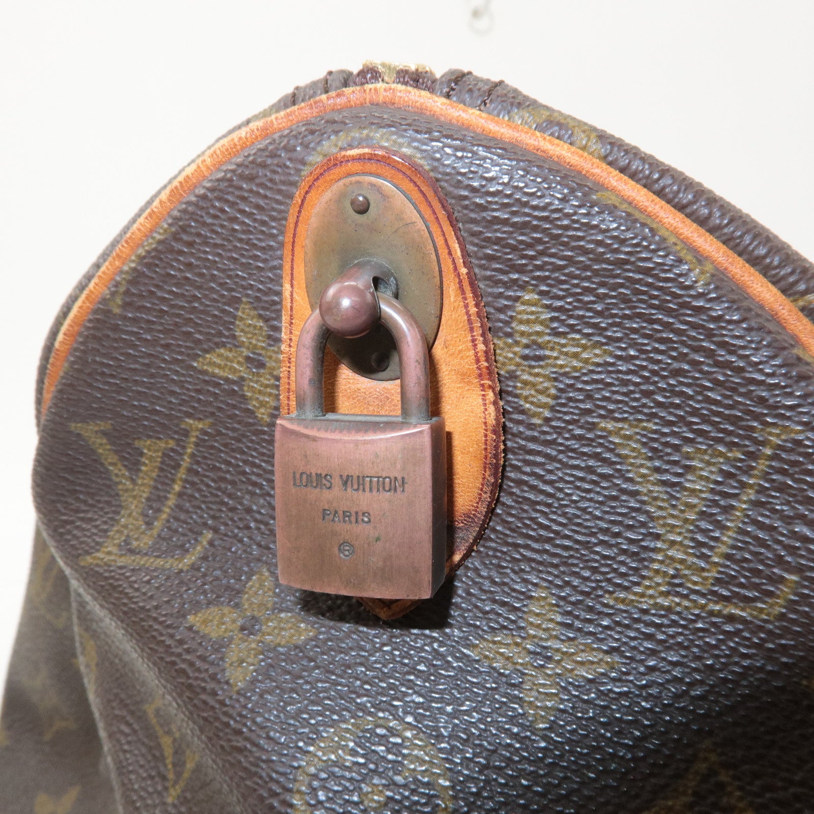 Louis Vuitton Monogram Keep All 45 Boston Bag Brown M41428