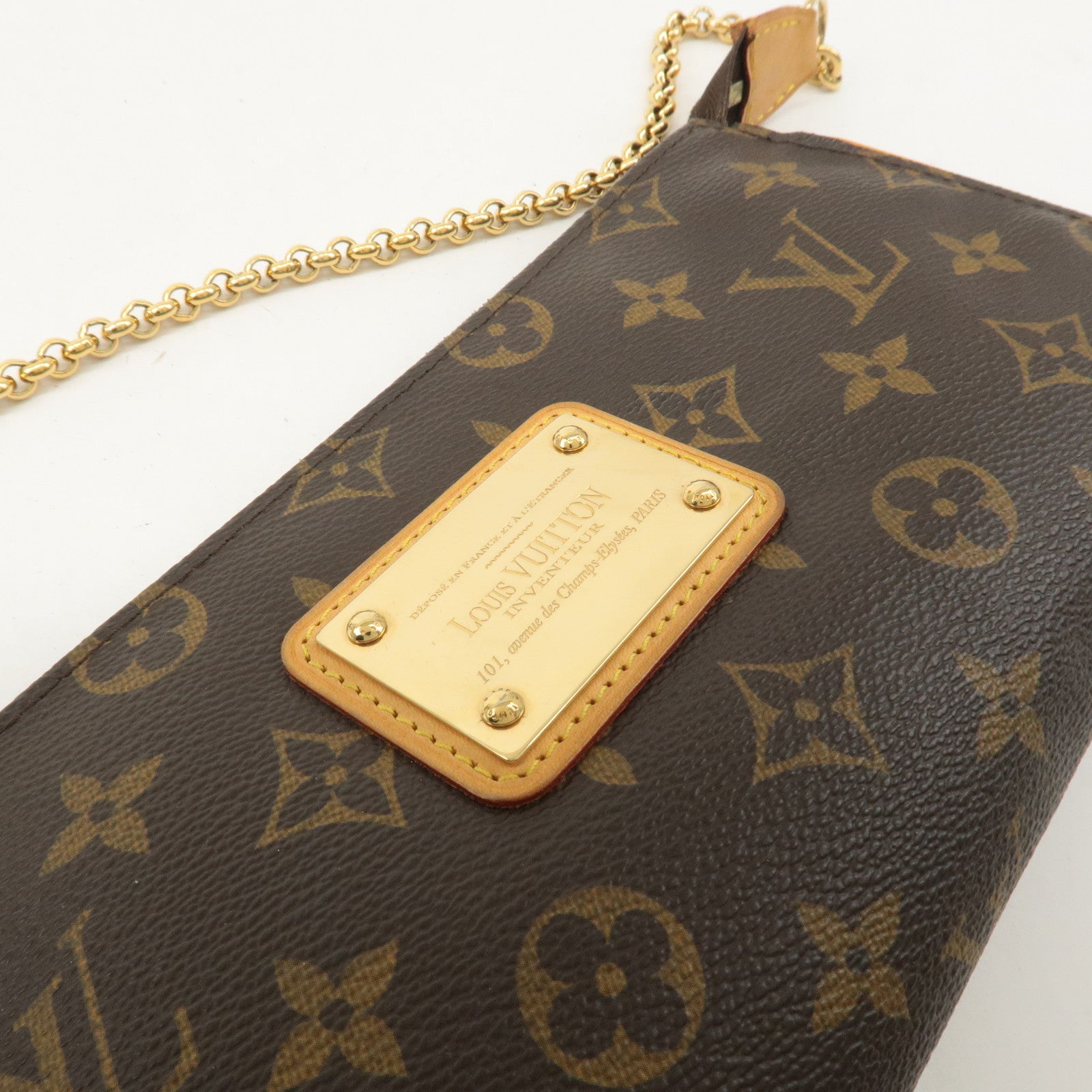 Louis Vuitton Monogram Sophie 2Way Chain Shoulder Bag Brown M40158