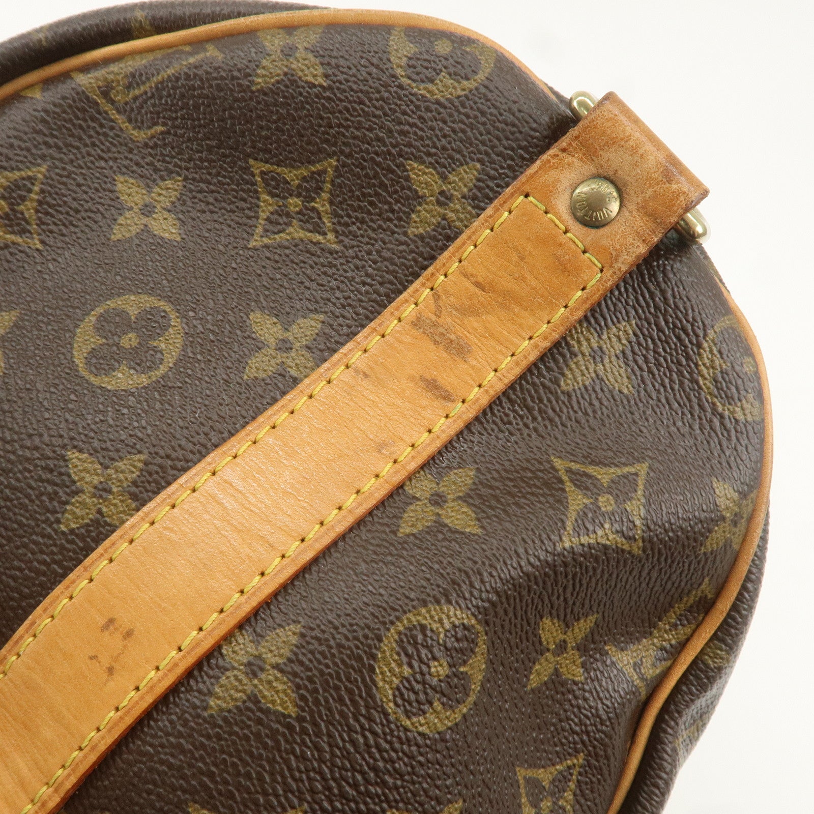 Louis Vuitton Monogram Keep All Bandouliere 50 Boston Bag M41416