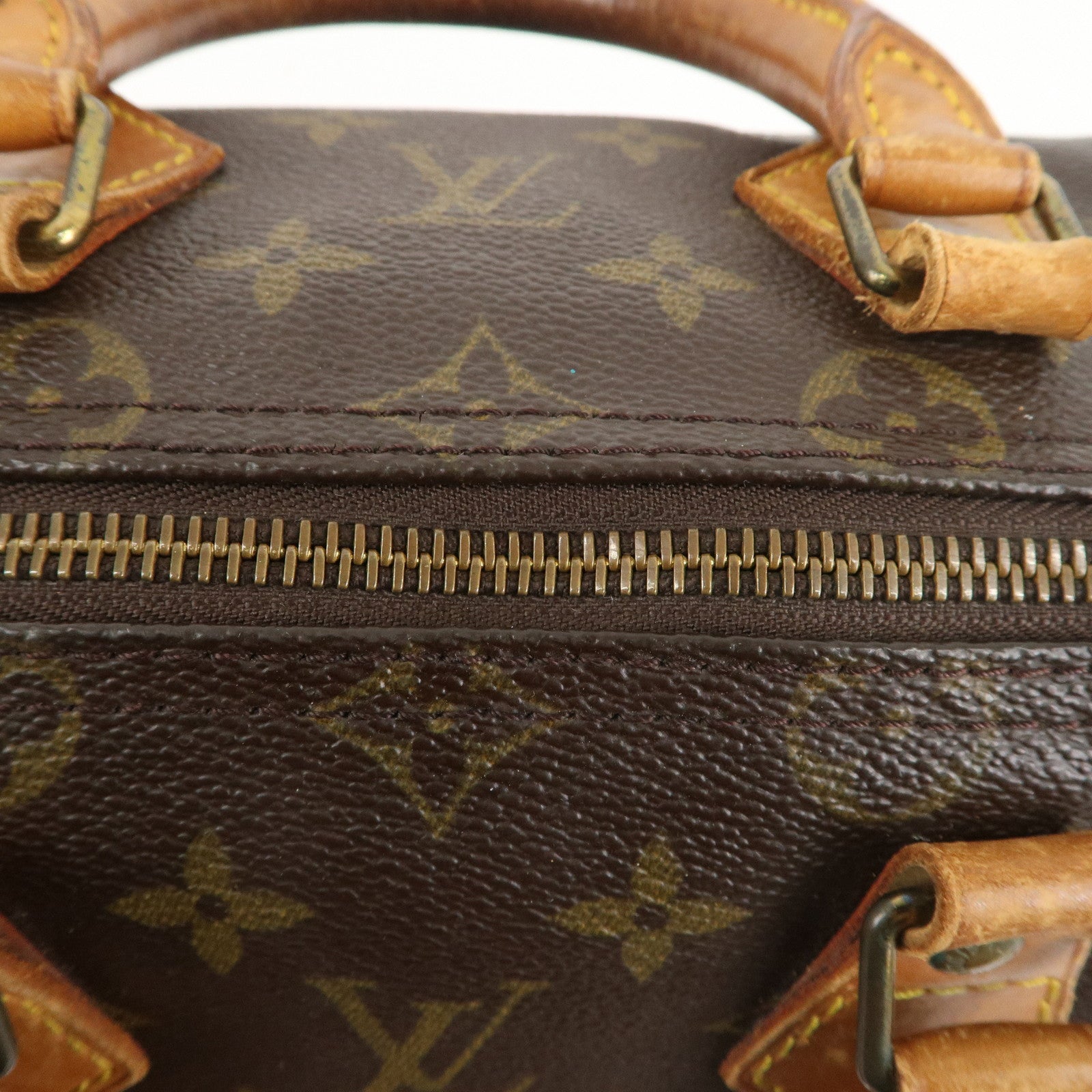 Louis Vuitton Monogram Speedy 25 Hand Bag Boston Bag M41528