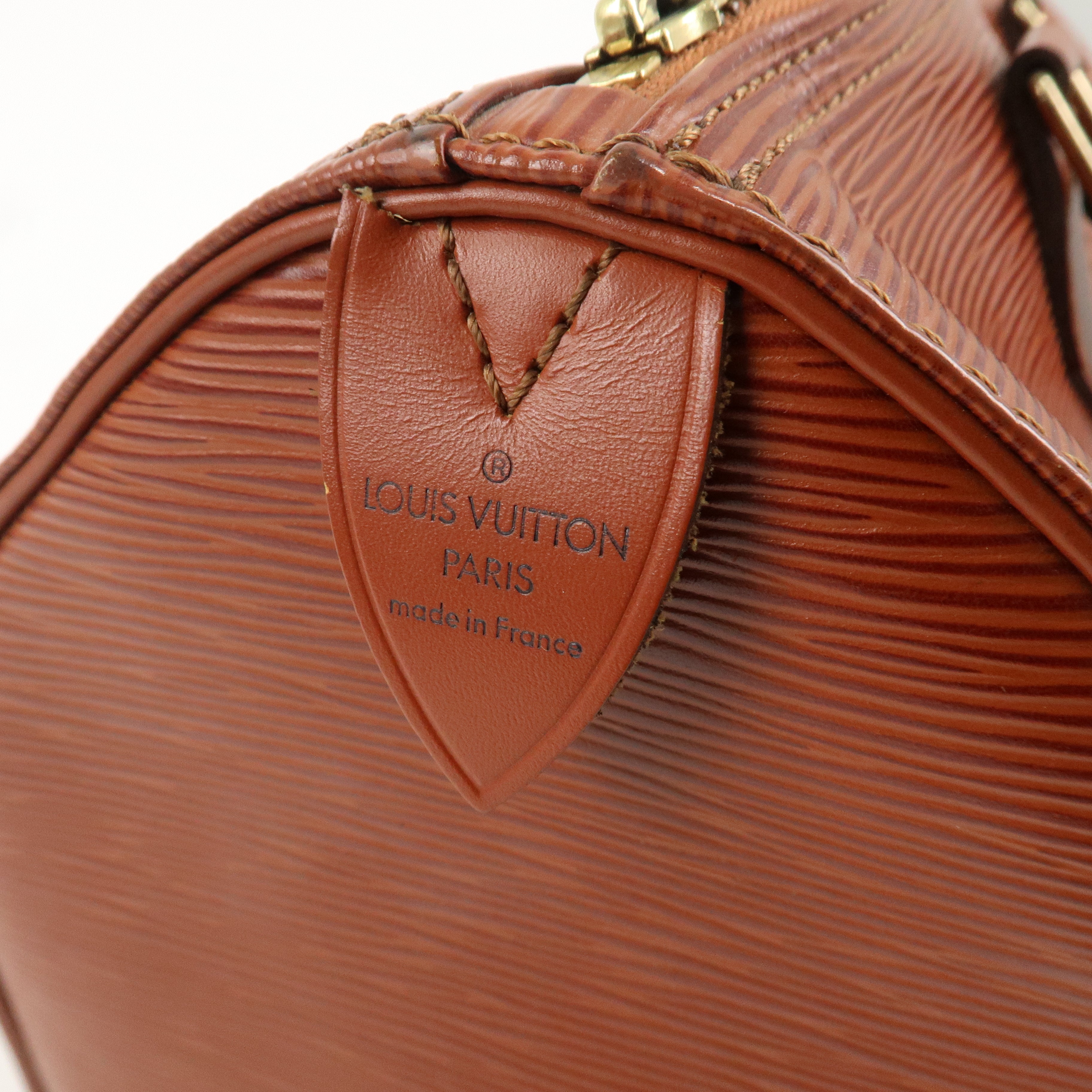 Louis Vuitton Epi Speedy 30 Hand Boston Bag Kenya Brown M43003