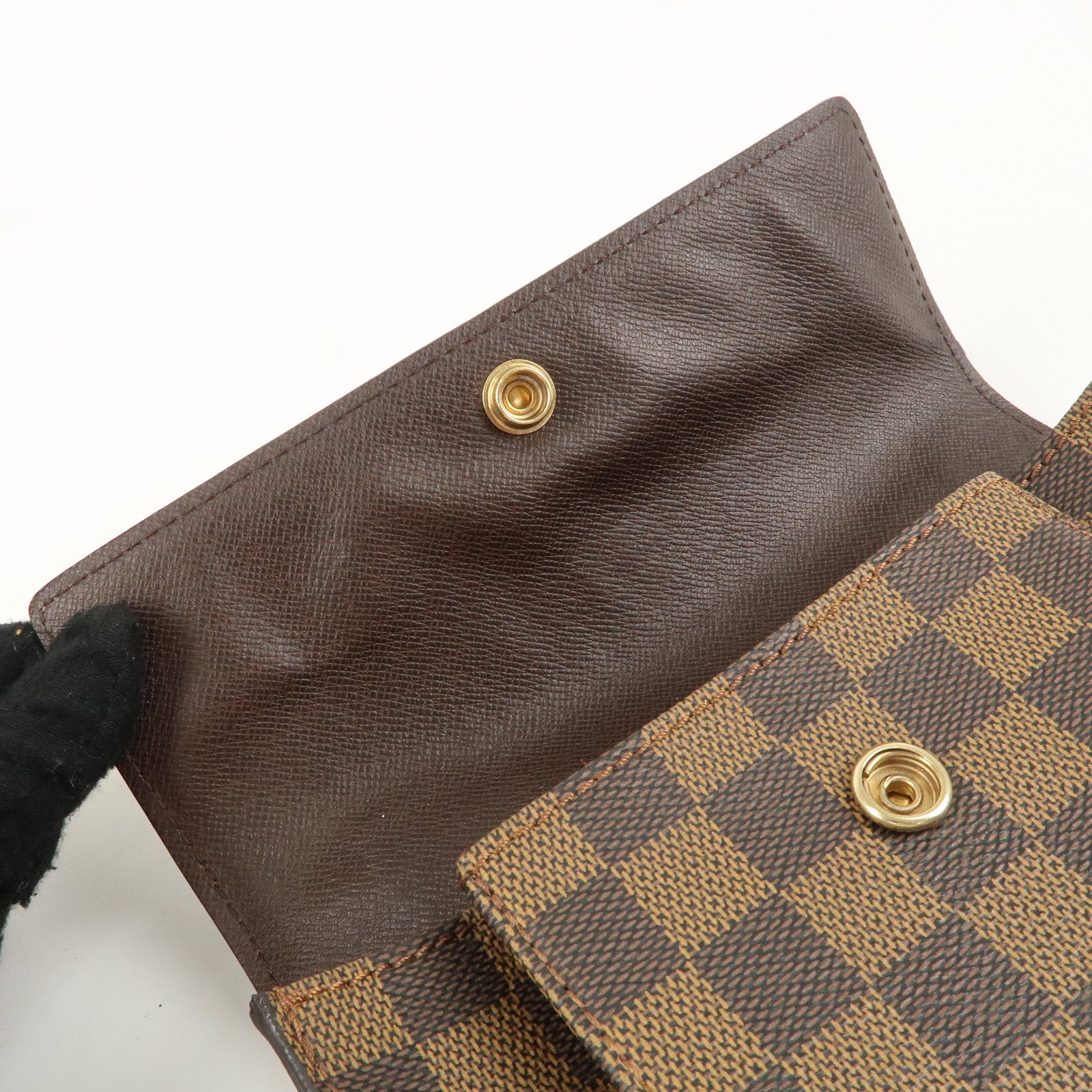 Louis Vuitton Damier Ebene Pimlico Shoulder Bag Brown N45272