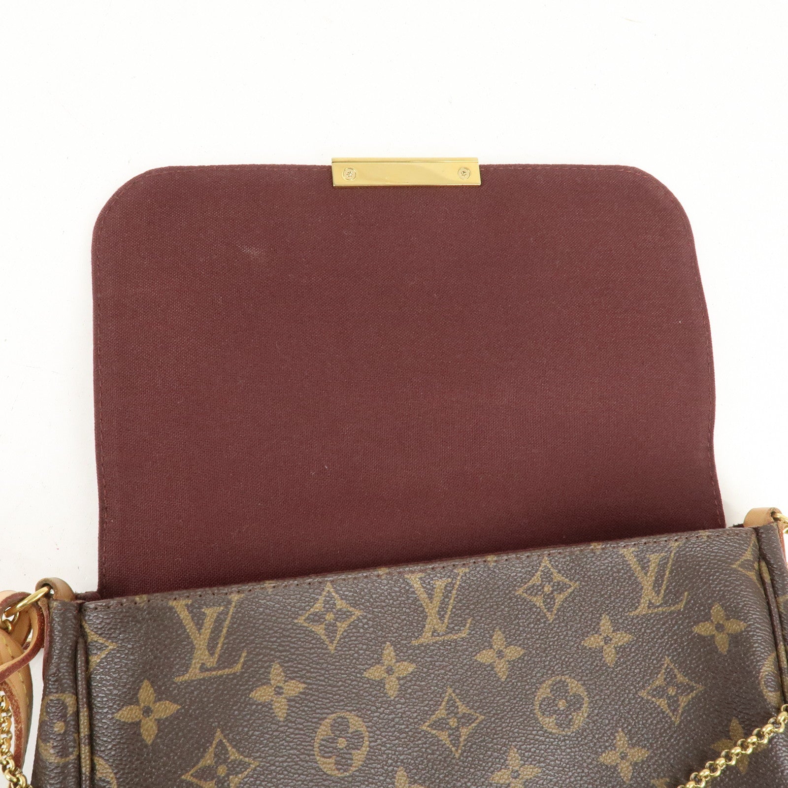 Louis Vuitton Monogram Favorite MM 2Way Shoulder Bag M40718 Used