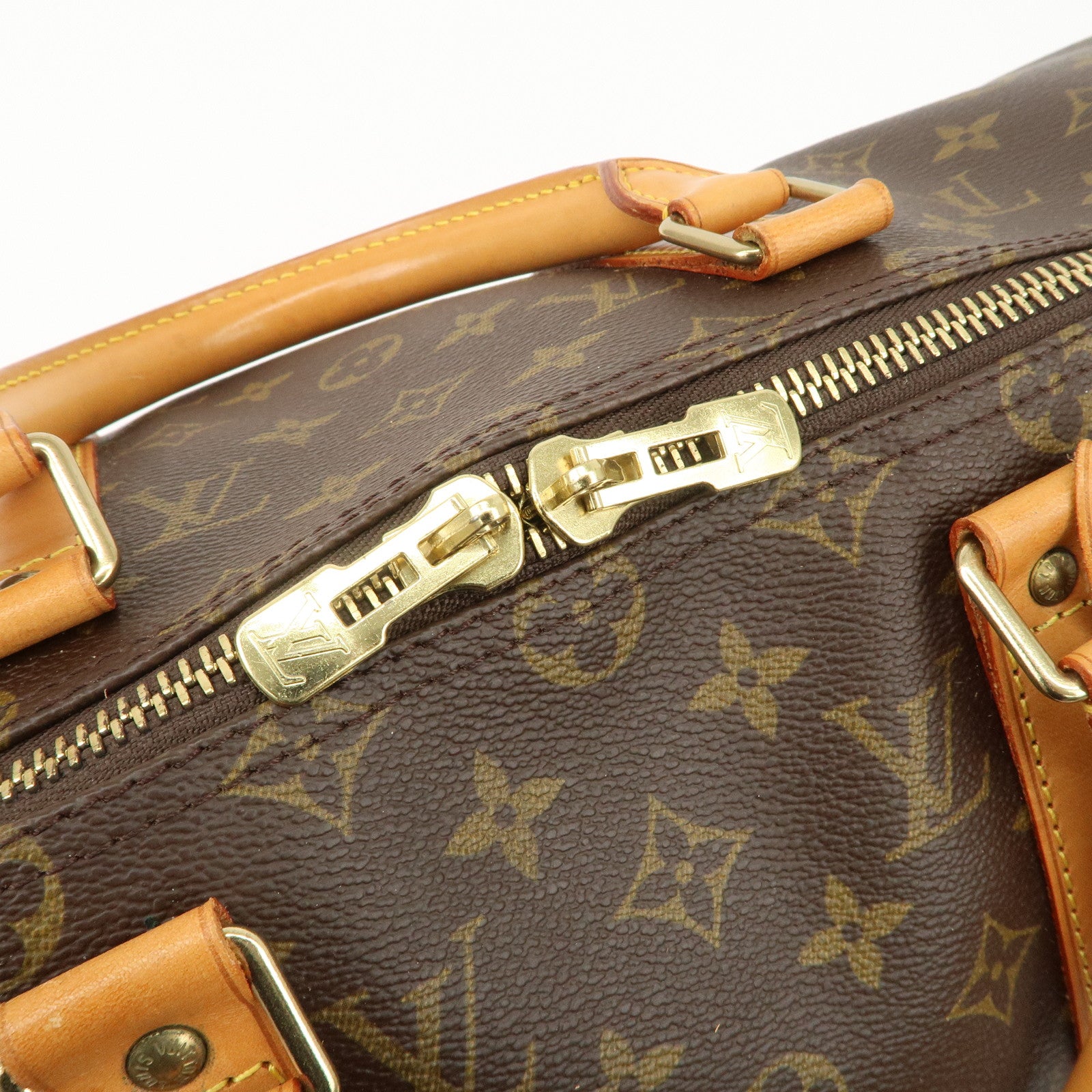 Louis Vuitton Monogram Keep All Bandouliere 50 Boston Bag M41416 Used