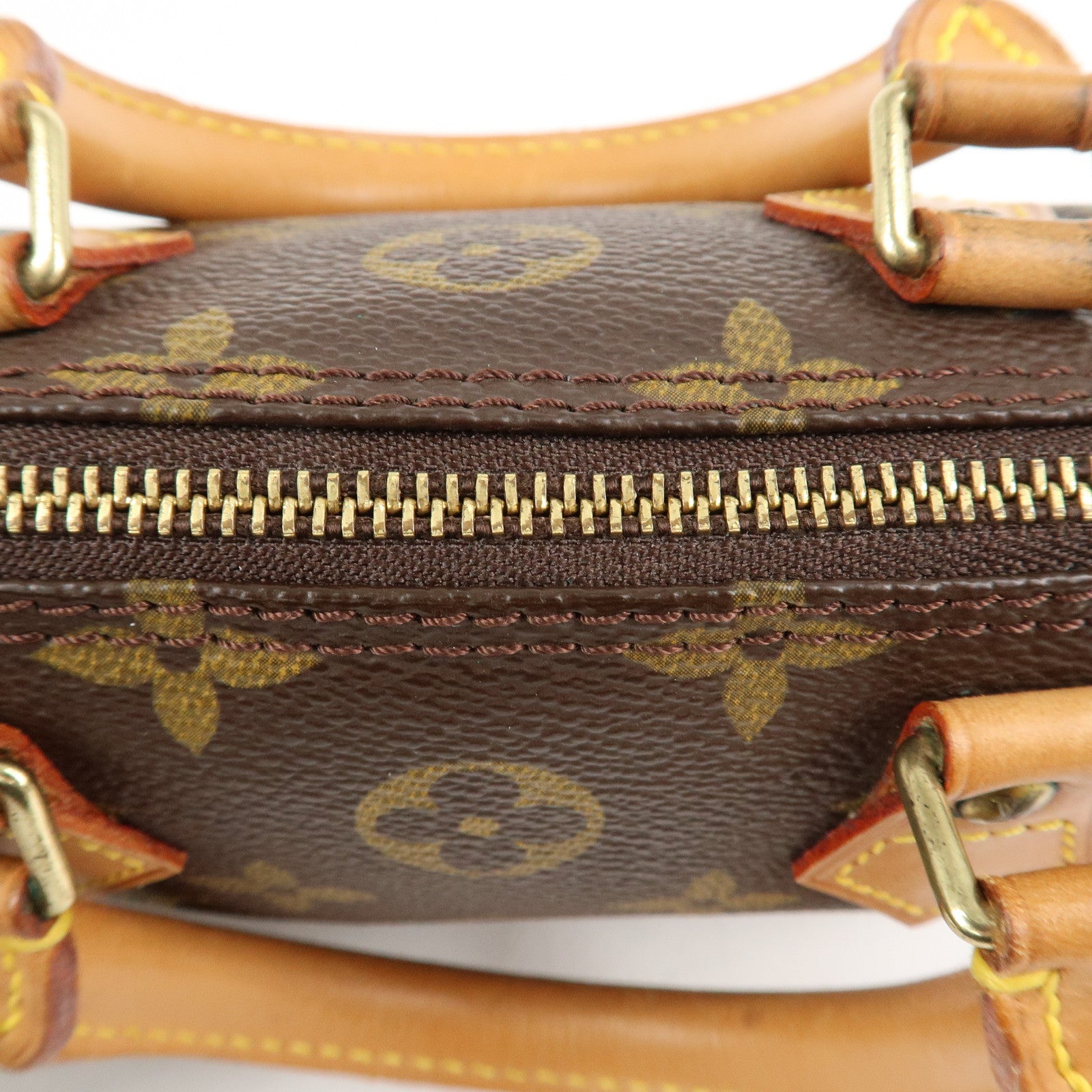 Louis Vuitton Monogram Mini Speedy 
Strap M41534 J75010