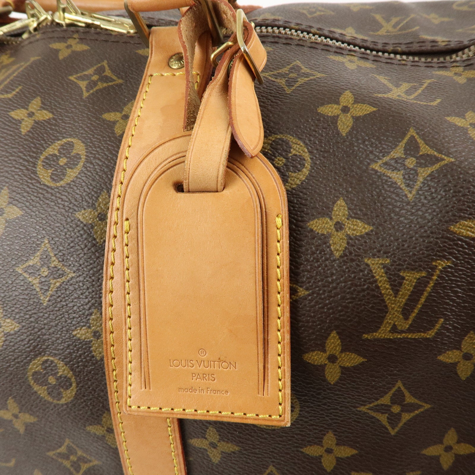 Louis Vuitton Monogram Keep All Bandouliere 60 Boston Bag M41412 Used