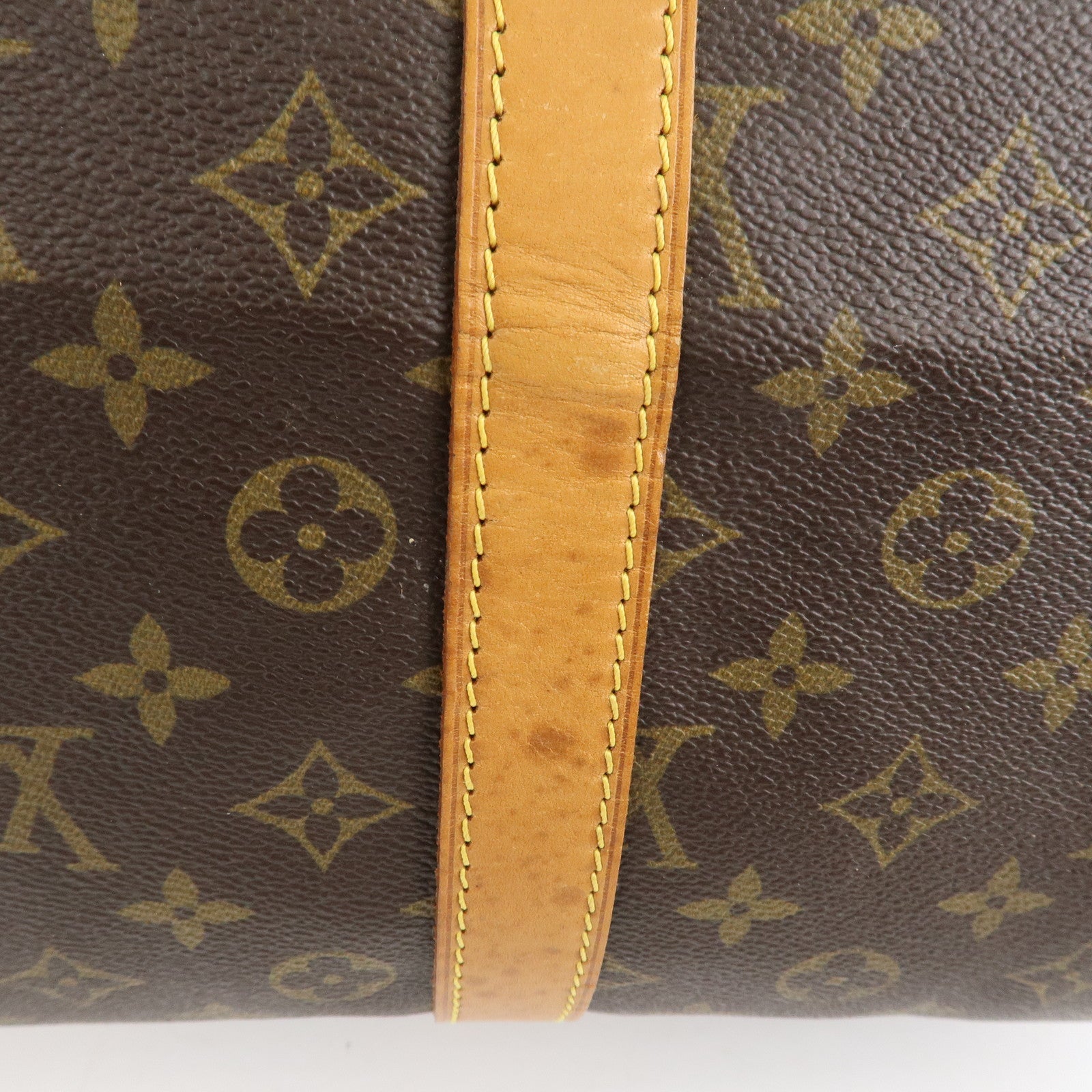 Louis Vuitton Monogram Keep All Bandouliere 55 Boston Bag M41414 Used