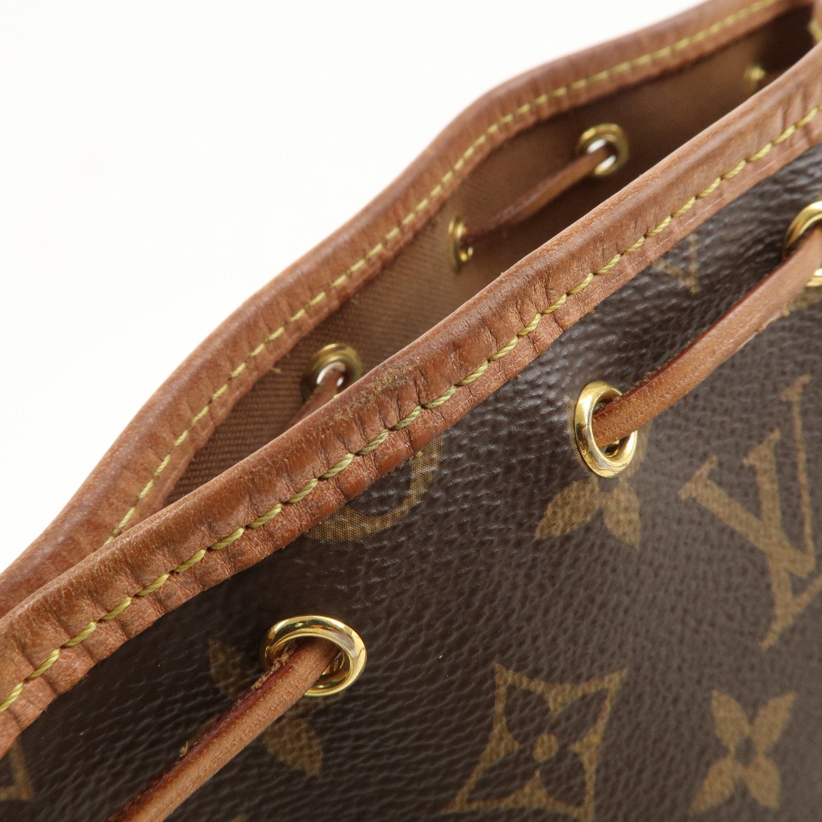 Louis Vuitton Monogram Nano Noe Shoulder Bag Brown M41346