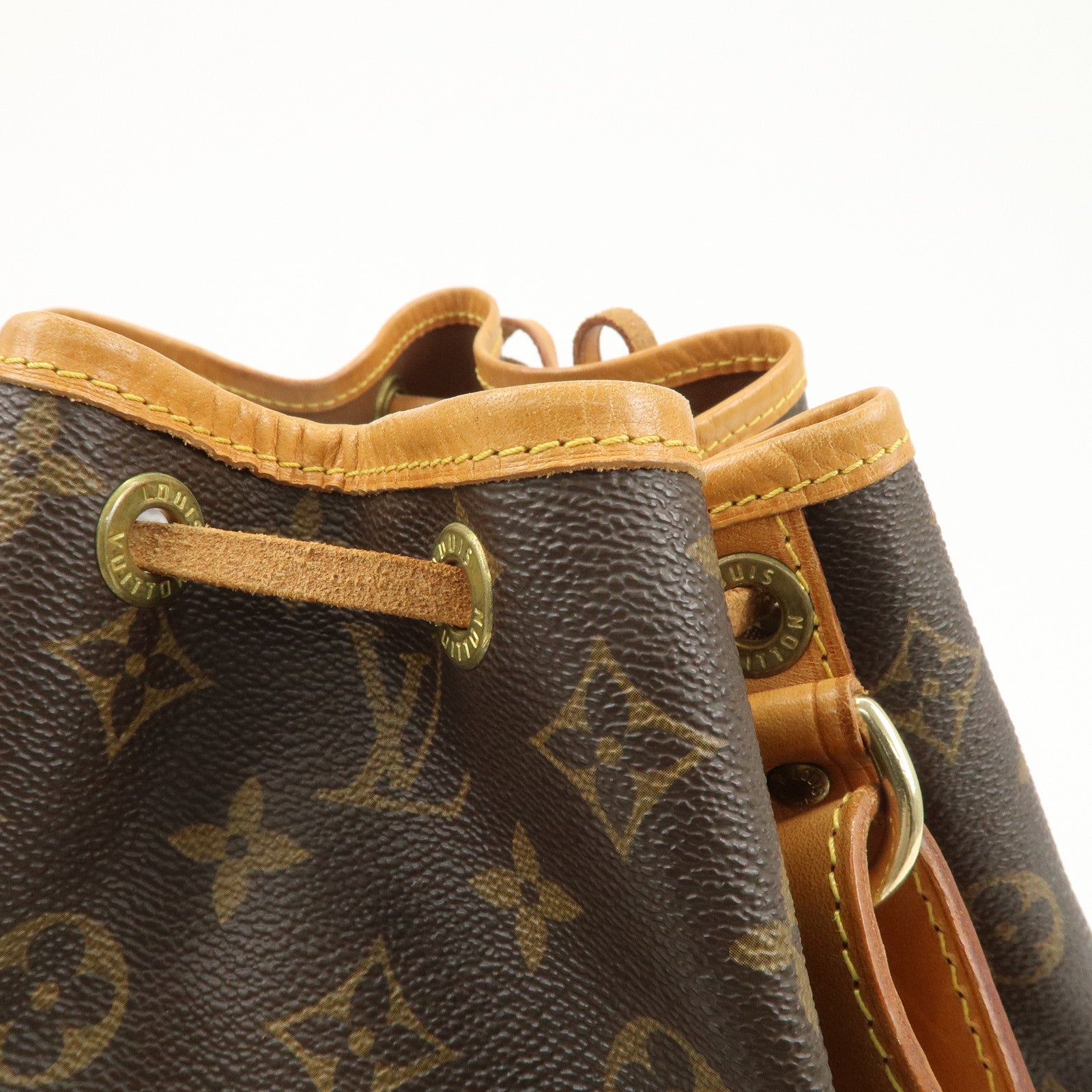 Louis Vuitton Monogram Petit Noe Shoulder Bag Brown M42226 Used