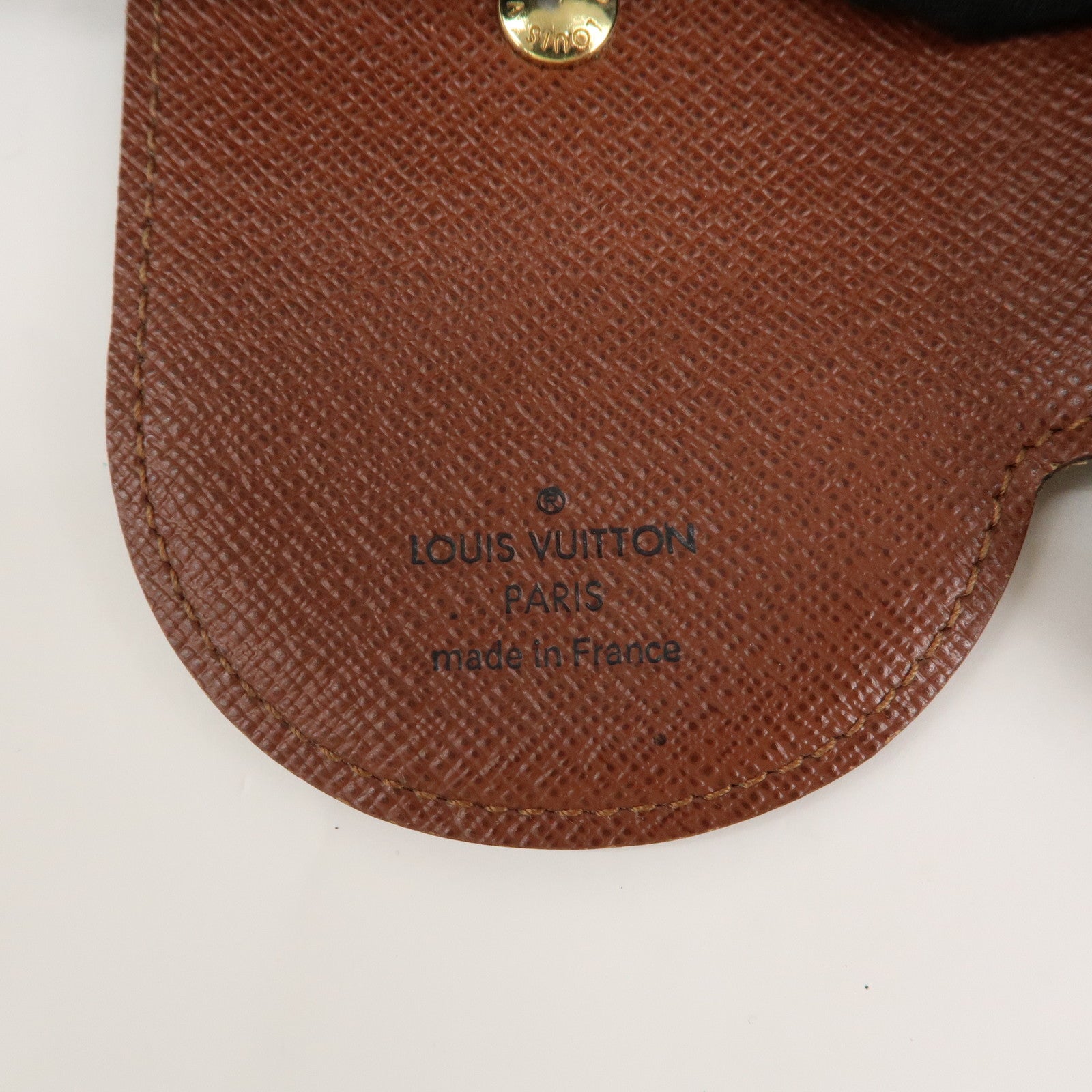 Louis Vuitton Monogram Rond GM Key Case Brown M60116 Used