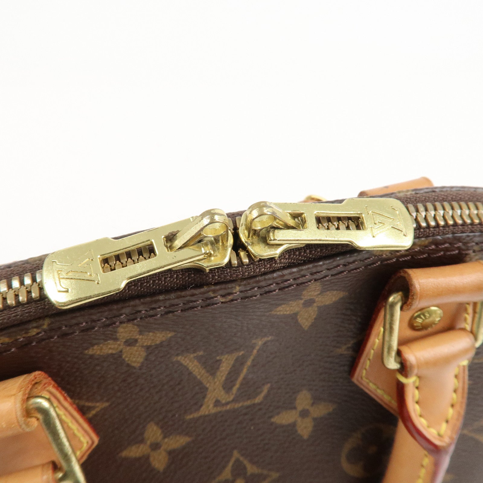 Louis Vuitton Monogram Alma BB 2Way Hand Bag Shoulder Bag M53152 Used