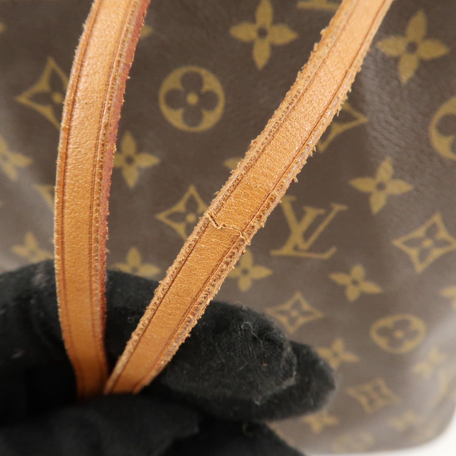 Louis Vuitton Monogram Petit Noe Shoulder Bag Brown M42226 Used