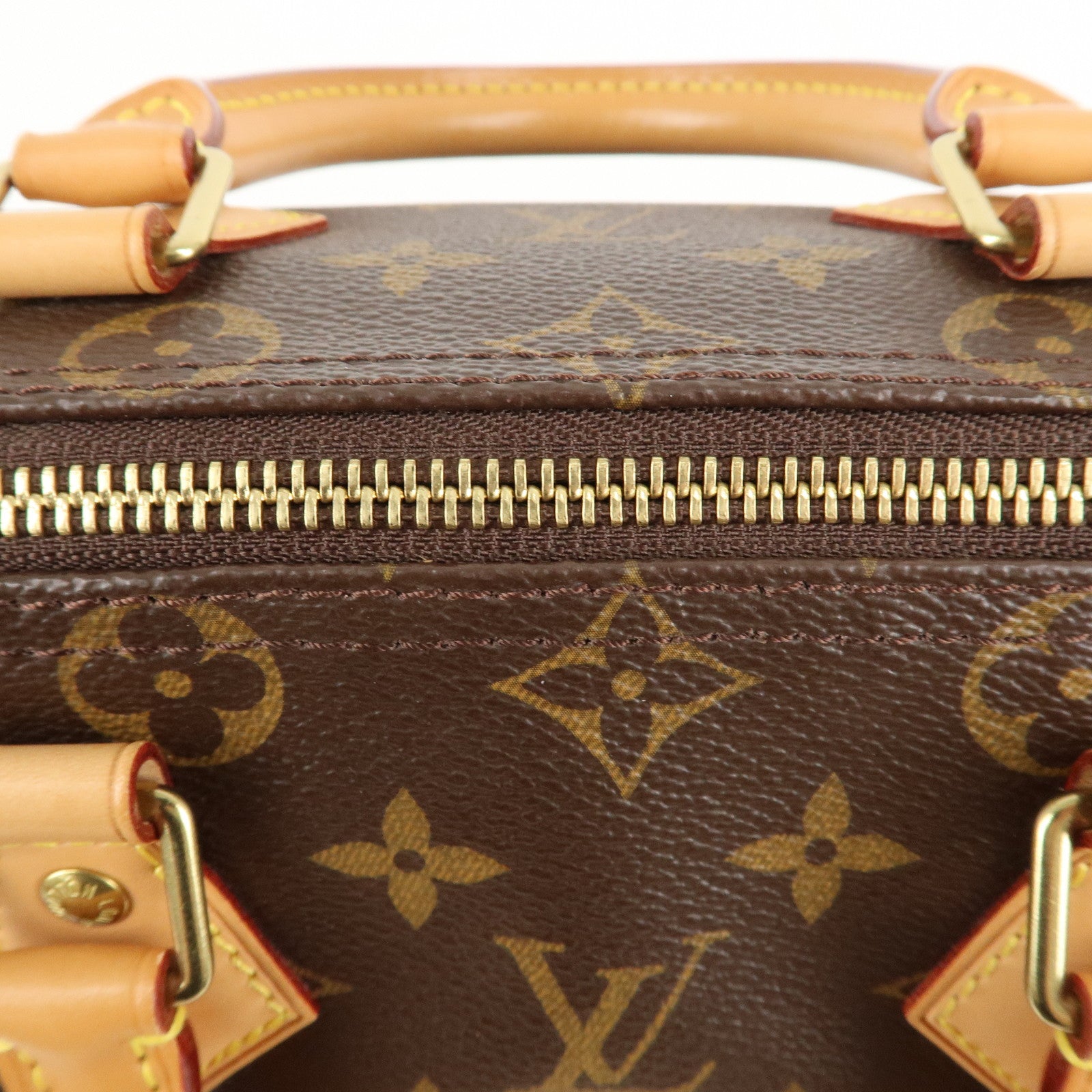 Louis Vuitton Monogram Speedy 25 Hand Bag Boston Bag M41109 Used