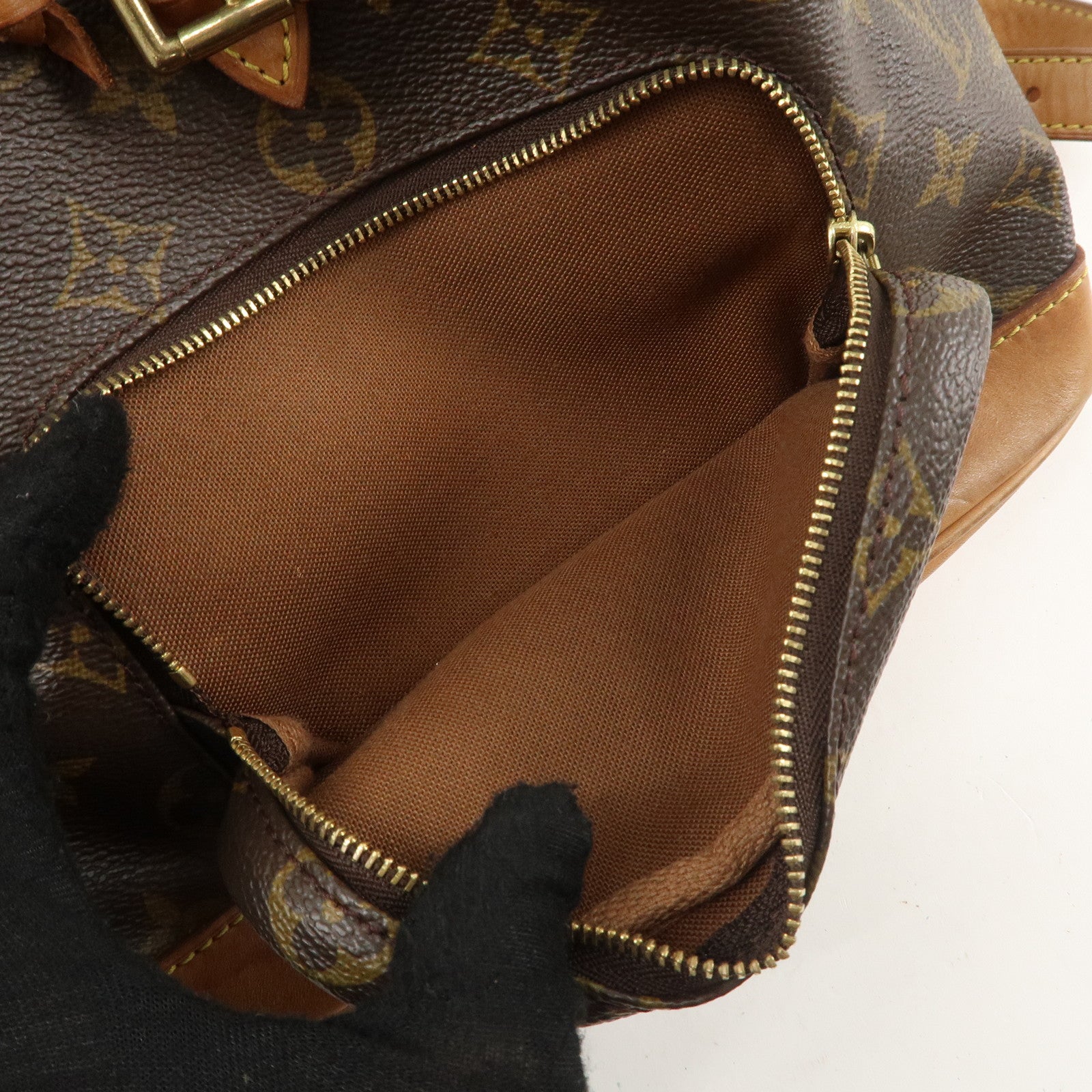 Louis Vuitton Monogram Montsouris MM Back Pack Backpack  M51136