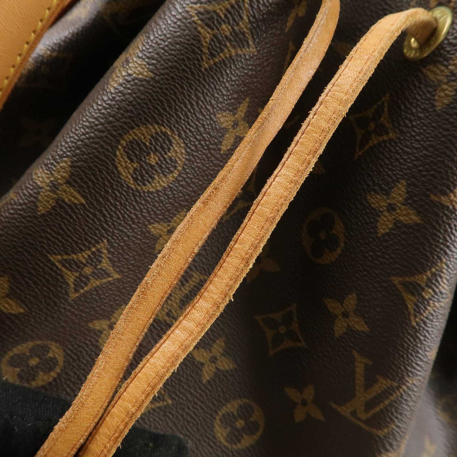 Louis Vuitton Monogram Noe Shoulder Bag Hand Bag Brown M42224