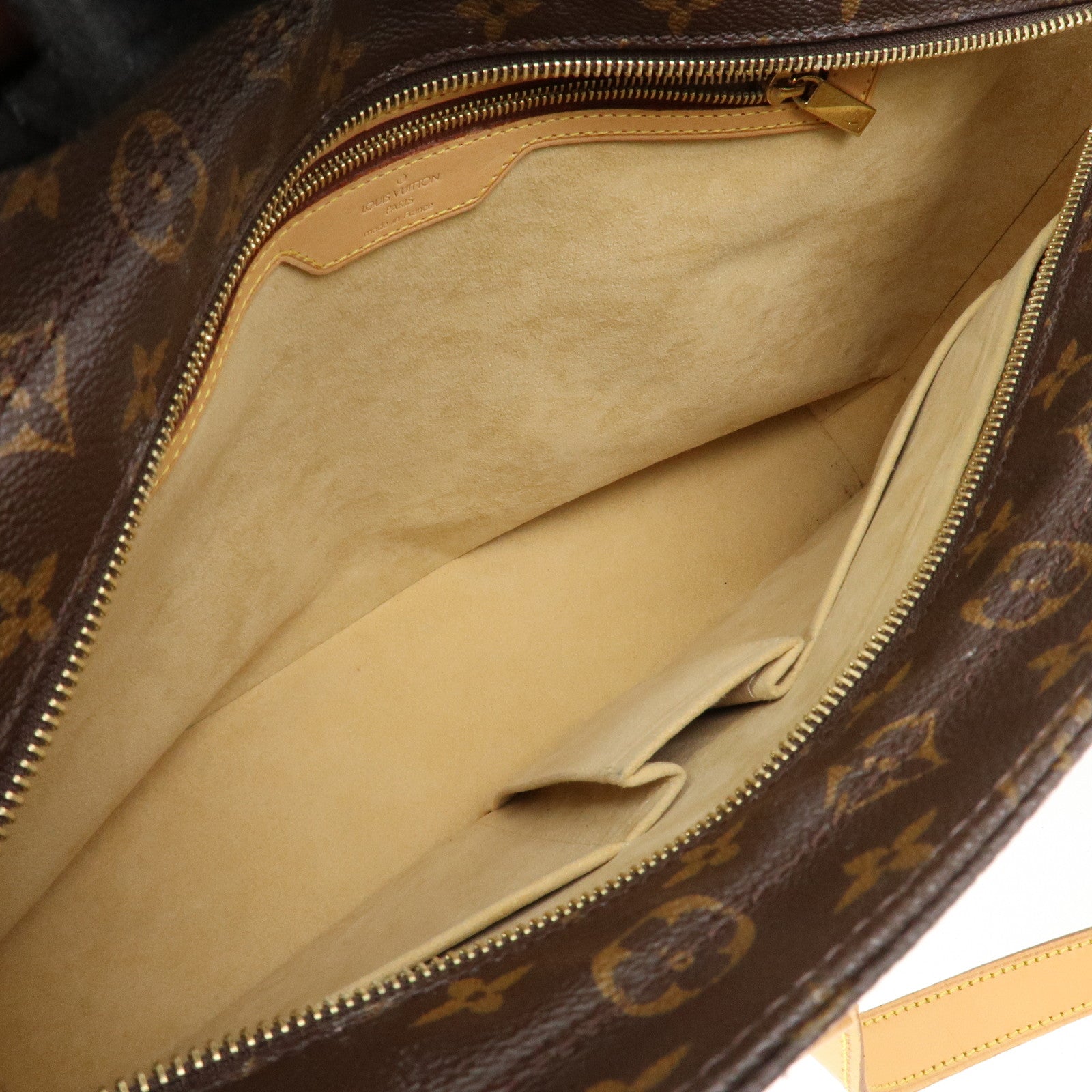 Louis Vuitton Monogram Luco Tote Bag Hand Bag Brown M51155