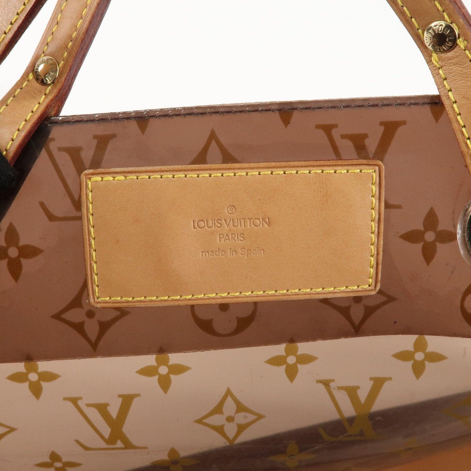 Louis Vuitton Monogram Vinyl Cabas Cruise Tote Bag M50500