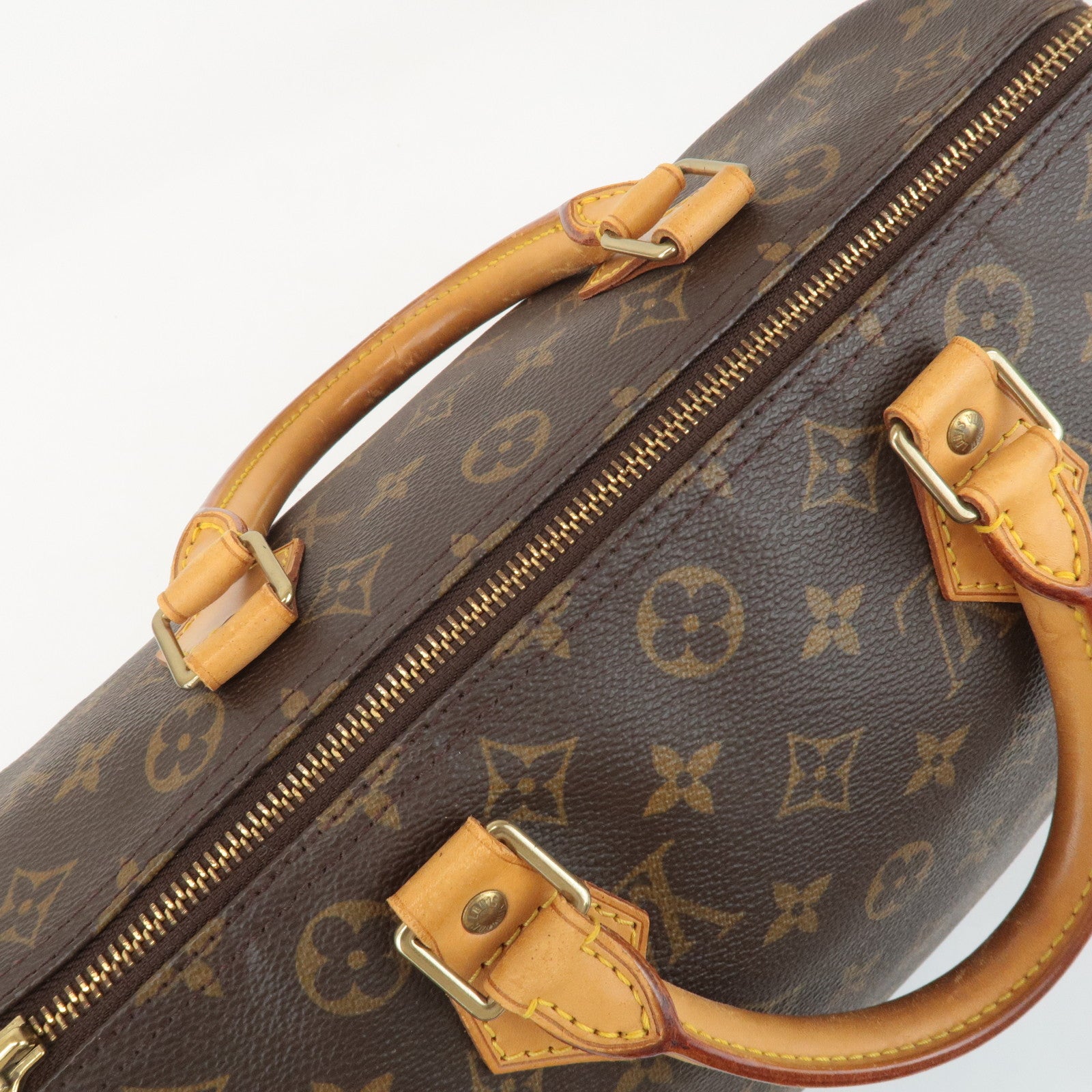 Louis Vuitton Monogram Speedy 30 Hand Bag Boston Bag M41526 Used