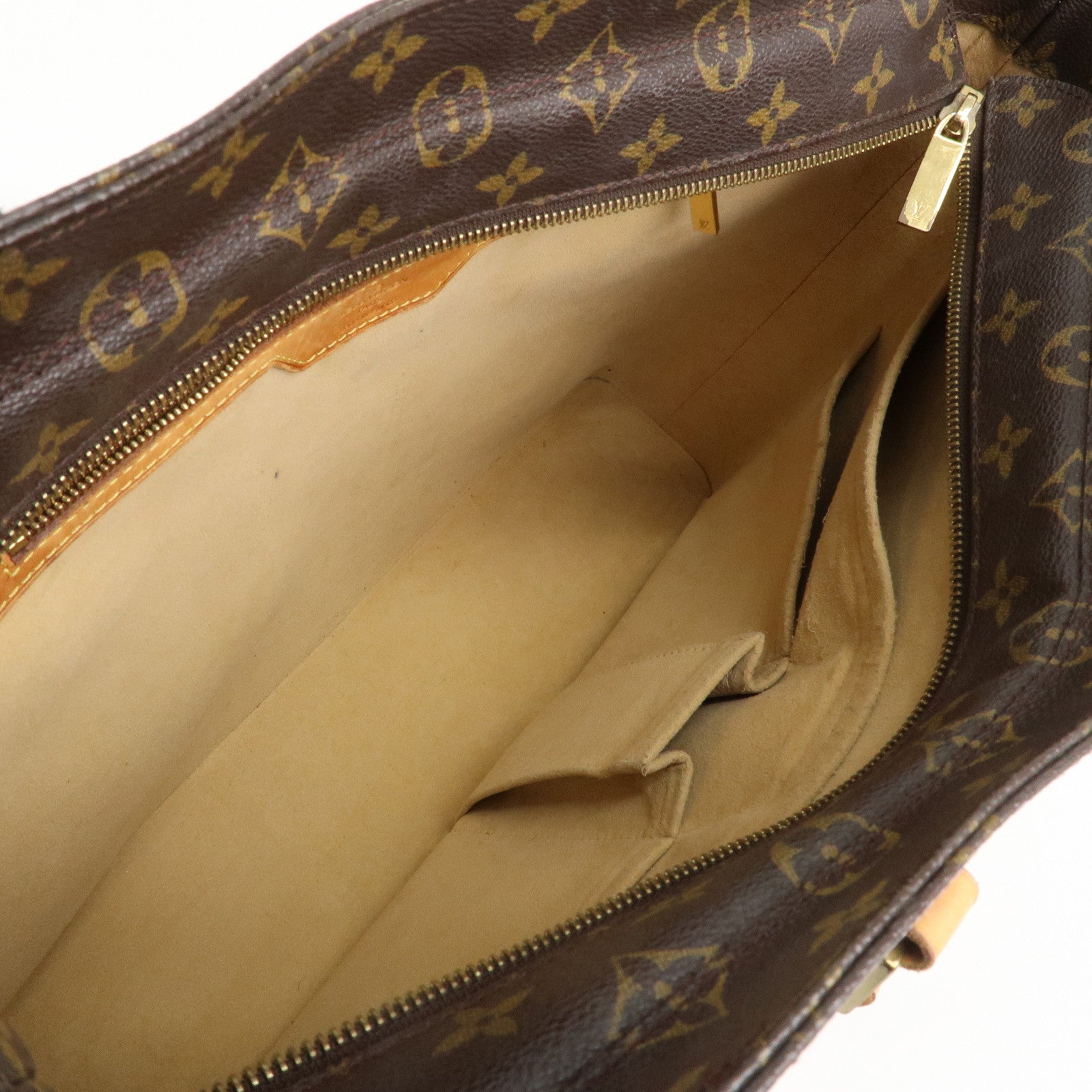 Louis Vuitton Monogram Luco Tote Bag Hand Bag Brown M51155