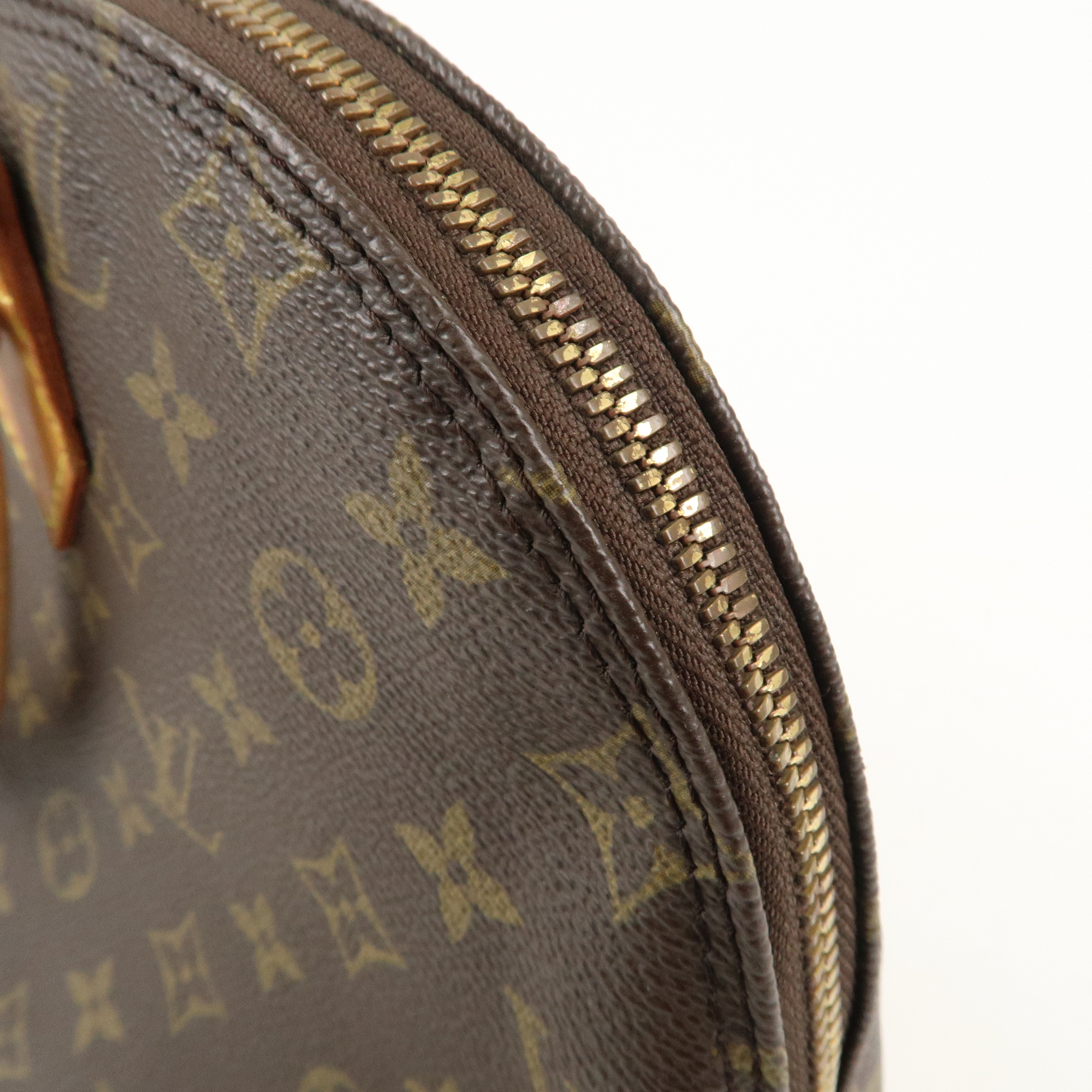 Louis Vuitton Monogram Alma Hand Bag Brown M51130