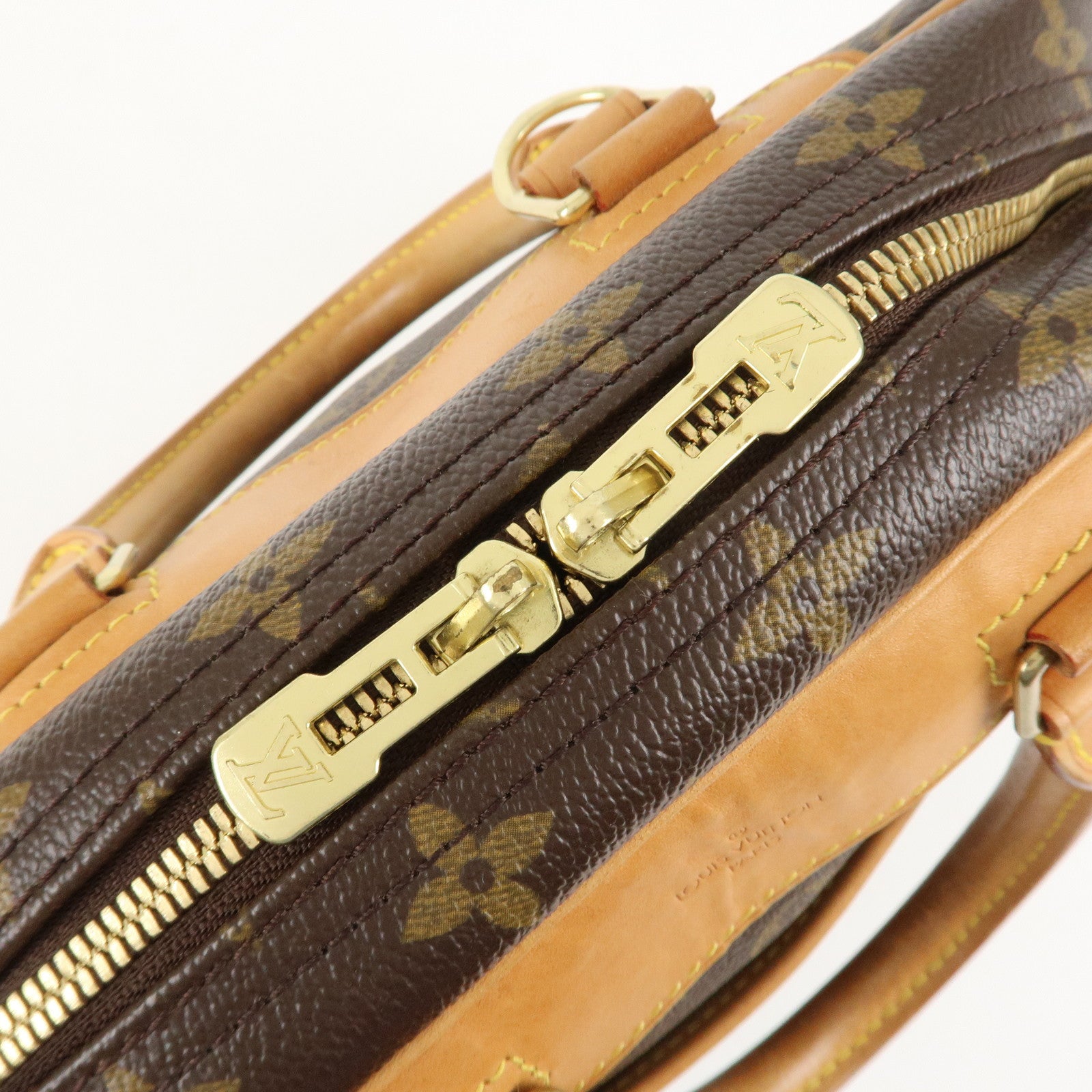 Louis Vuitton Monogram Trouville Hand Bag M42228 Used